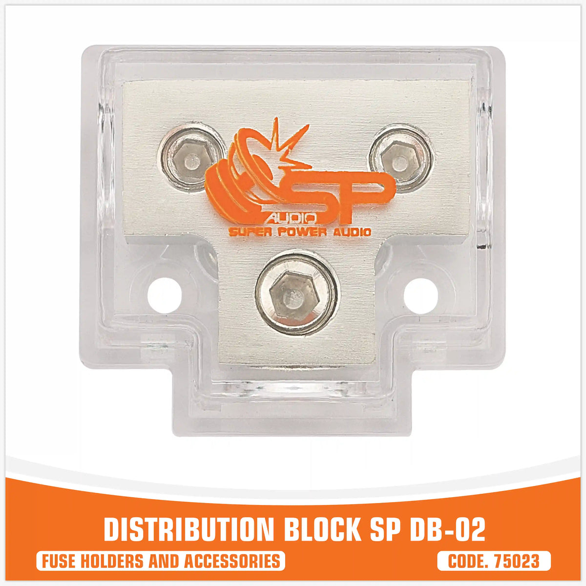 SP DB 02 بلوک توزیع 1x0GA ورودی + 2x0GA خروجی (قیمت واحد)