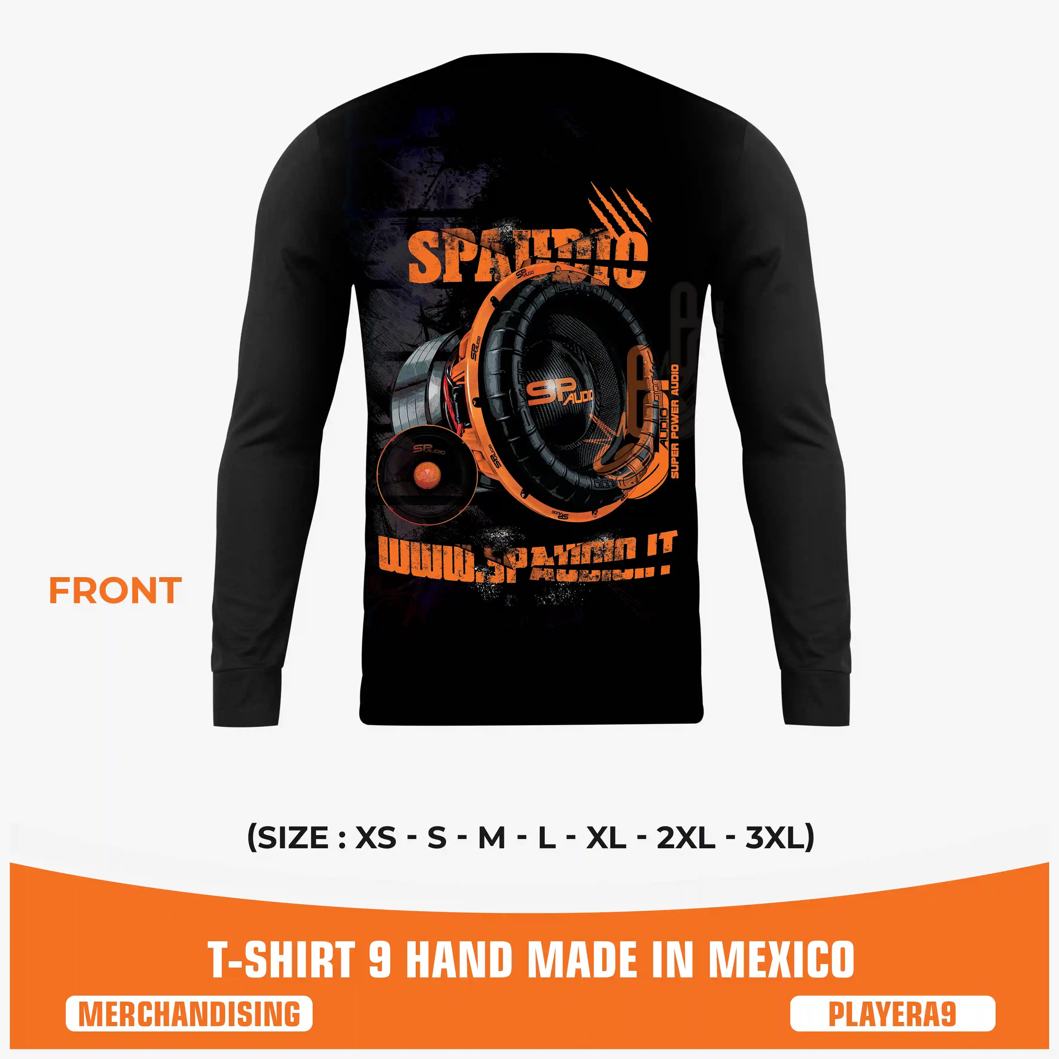 T-SHIRT SPAUDIO 9 (PREZZO UNITARIO)