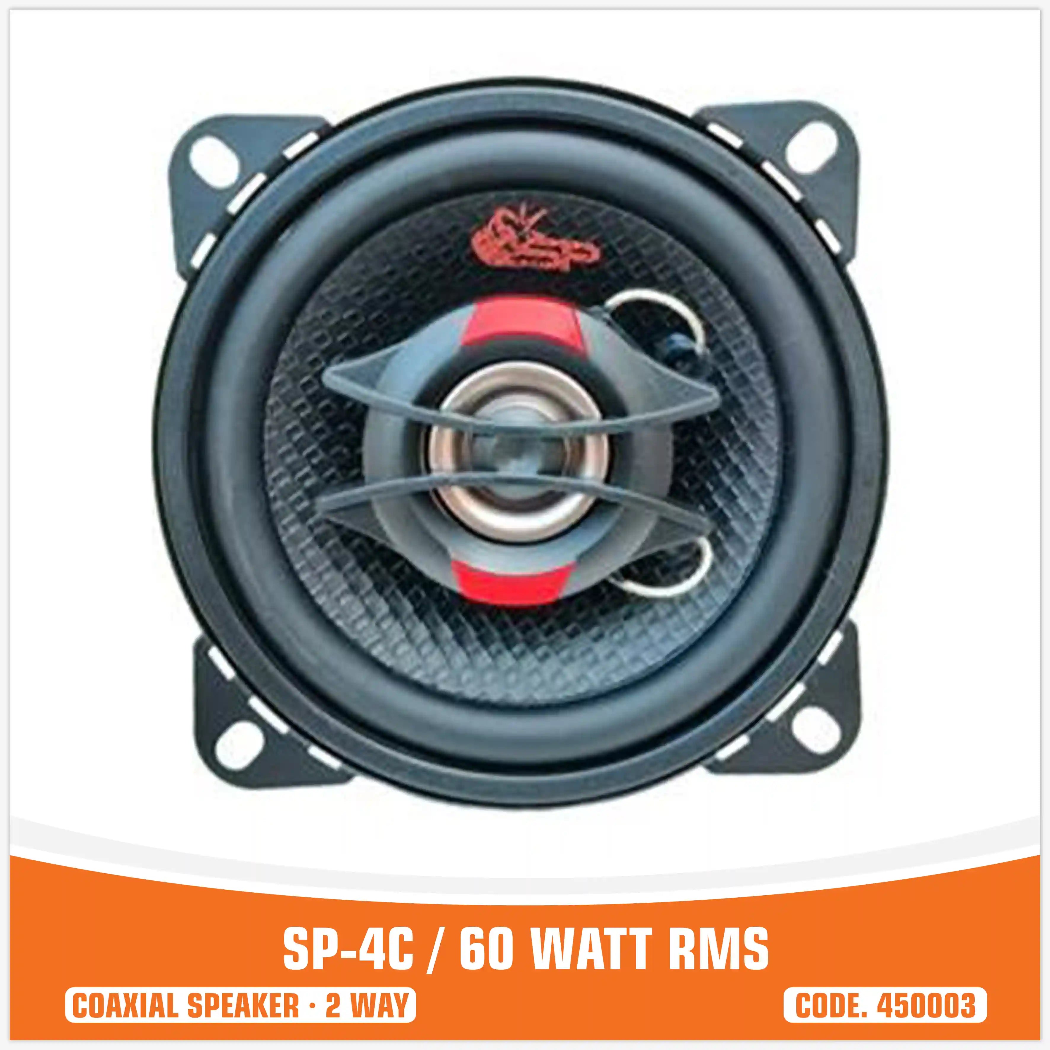  SP 4C CASSE COASSIALI 4"/10CM (PREZZO COPPIA)