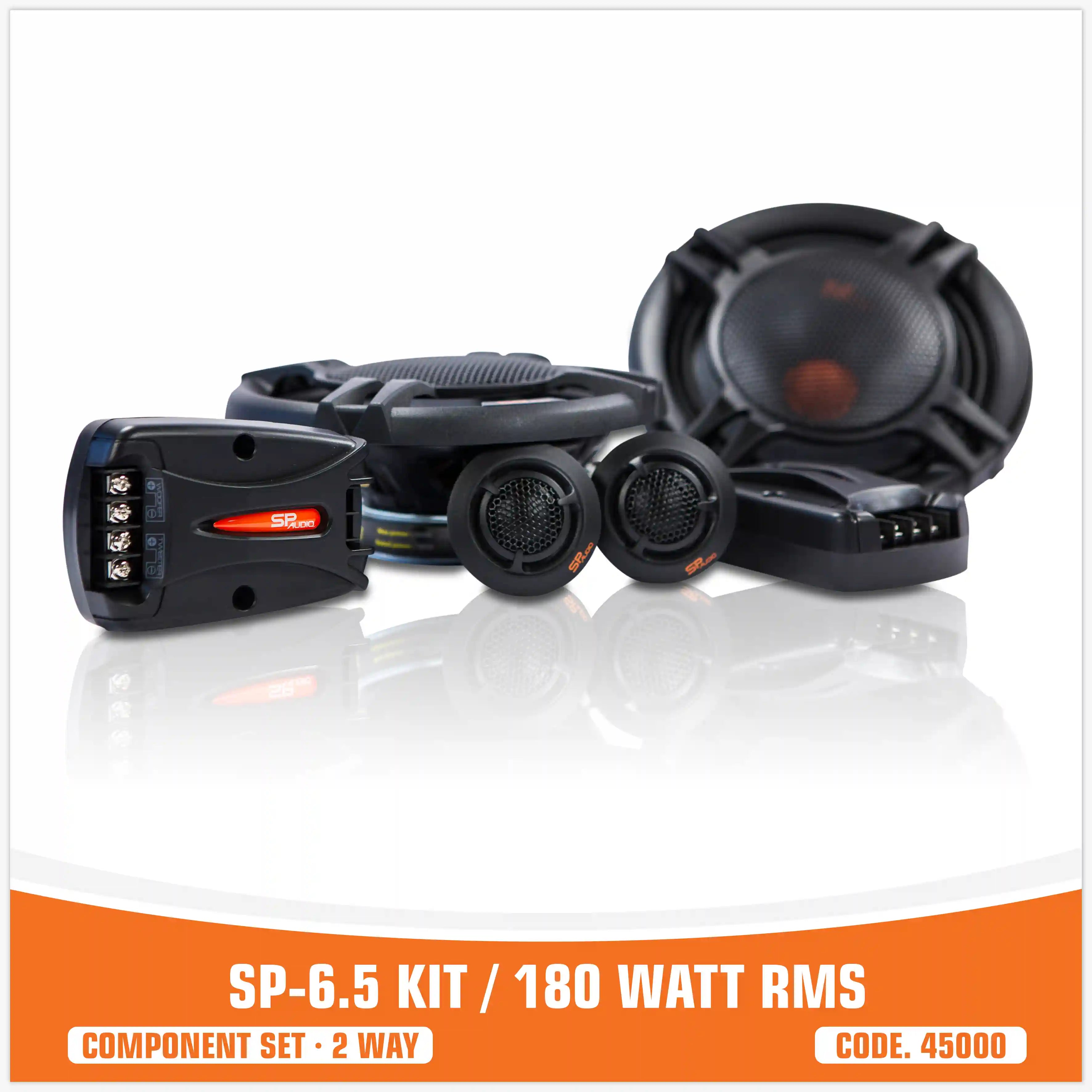 SP 6.5KIT 2 VIE 2 WOOFER +2 TW+2 CROSS 180W RMS (PREZZO KIT)
