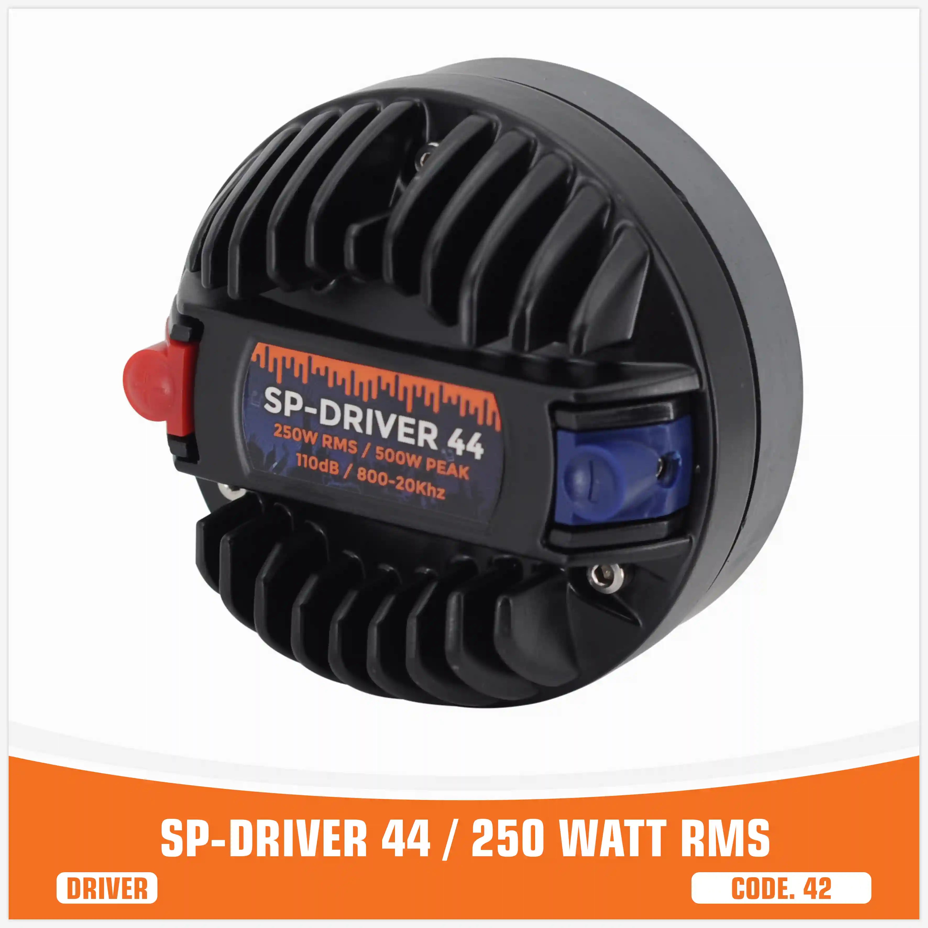 SP DRIVER 44 DRIVER SENZA FLANGIA 250W RMS (PREZZO UNITARIO)