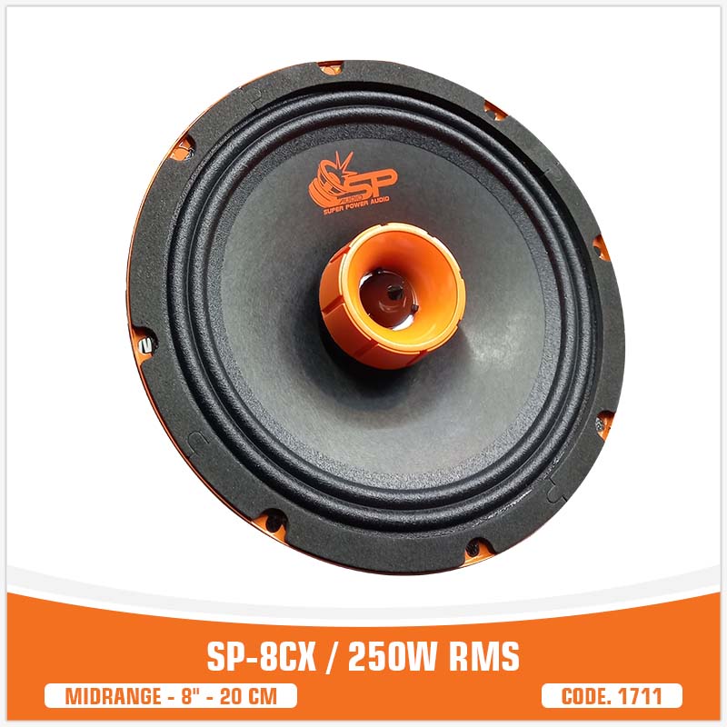 SP 8CM SLIM MIDRANGE SUPER BASSO 8"/20CM 150W RMS (PREZZO COPPIA)