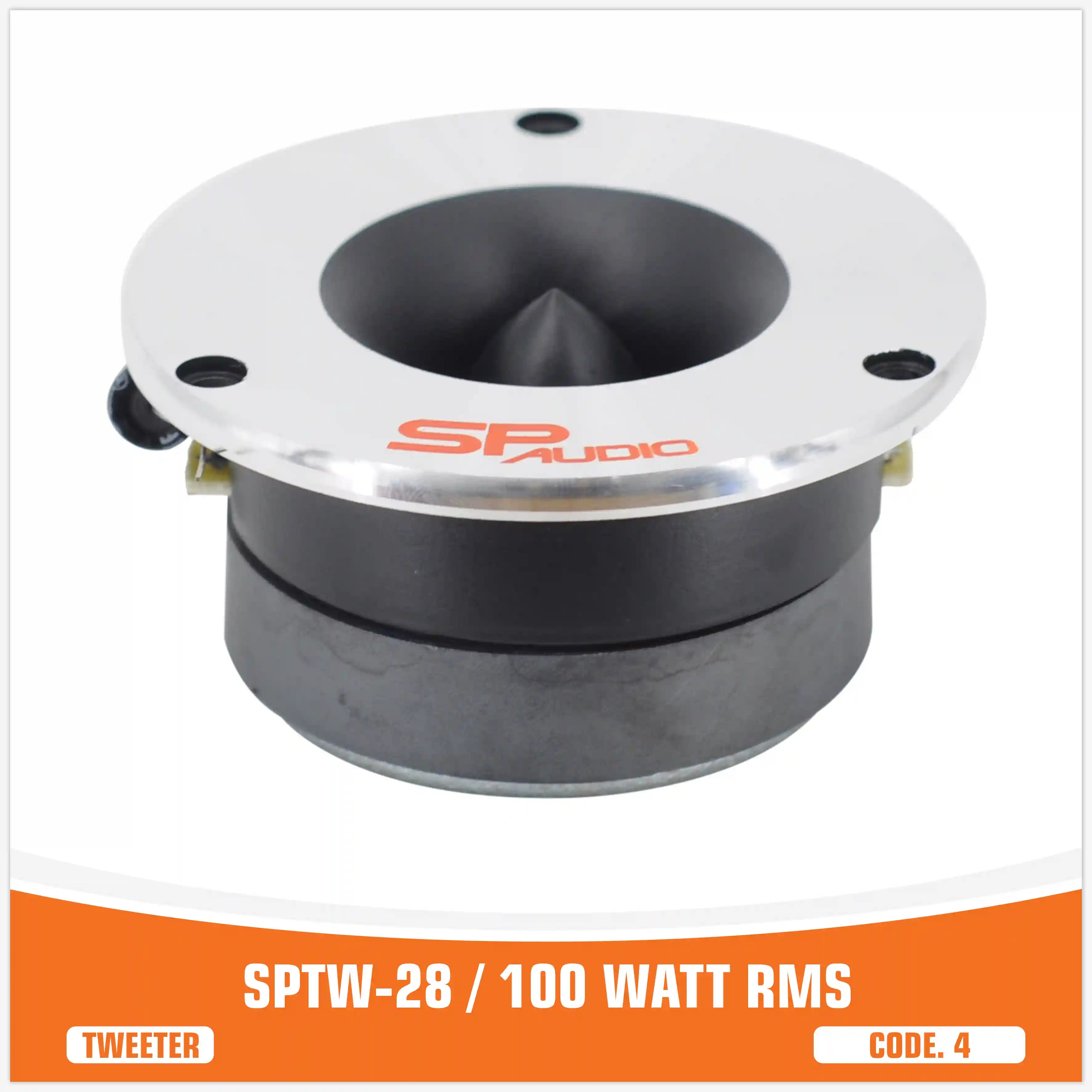 SP TW 28 BULLET TWEETER 100W RMS  (PRIX DE LA PAIRE)