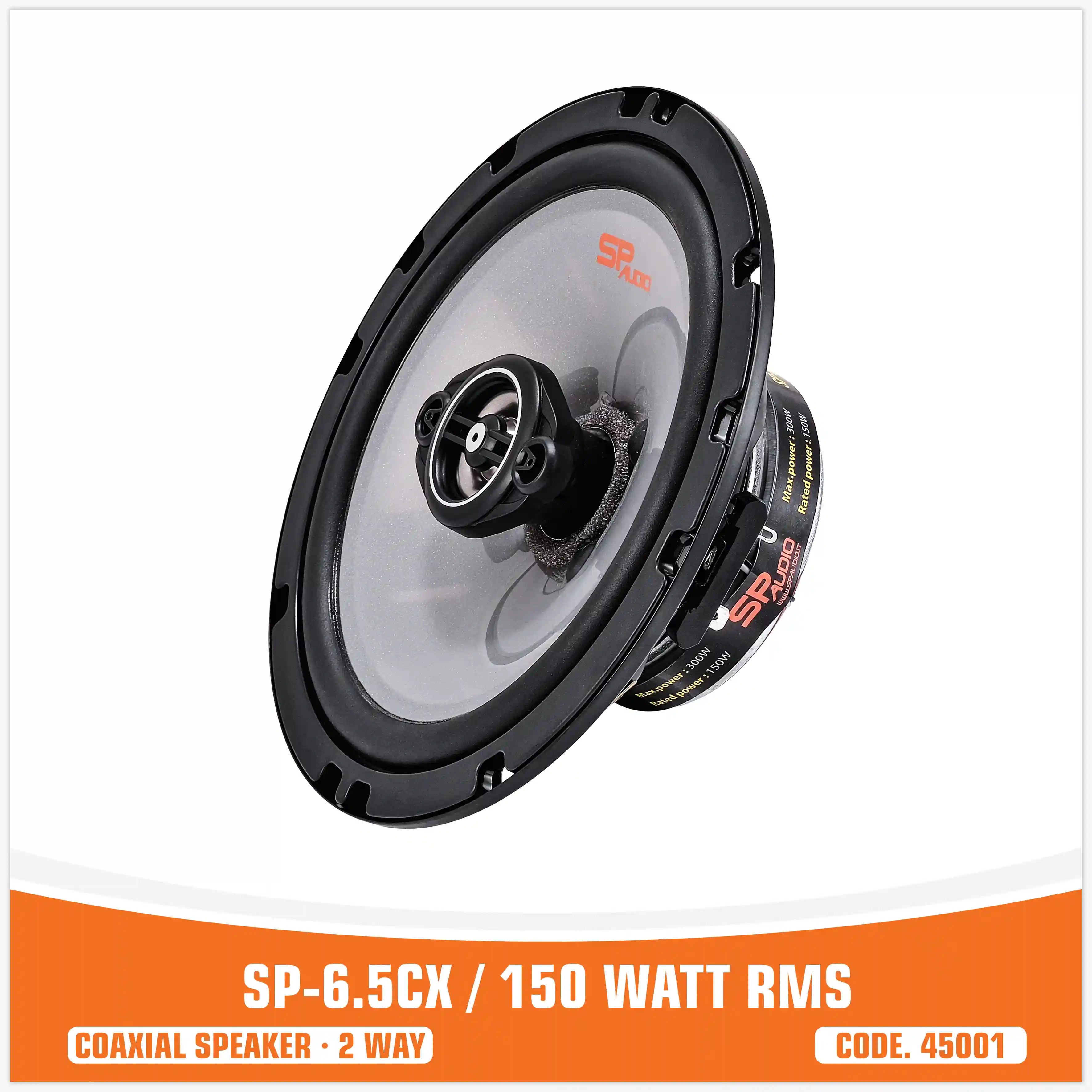 SP 6.5CX CASSE COASSIALI 6.5"/16.5CM 150W RMS (PREZZO COPPIA)