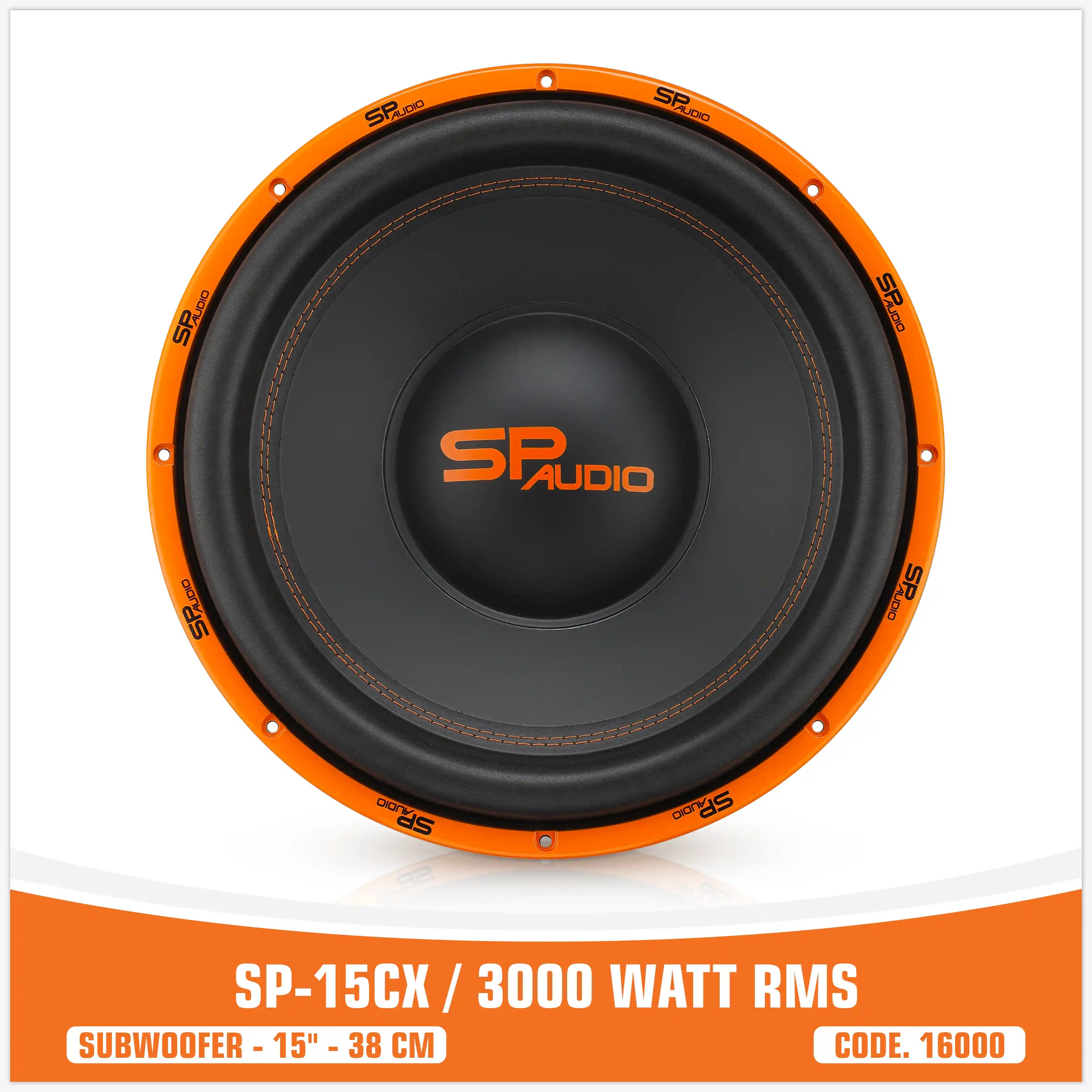 SP 15CX SUBWOOFER 15"/38CM 3000WATT RMS (PREZZO SINGOLO)
