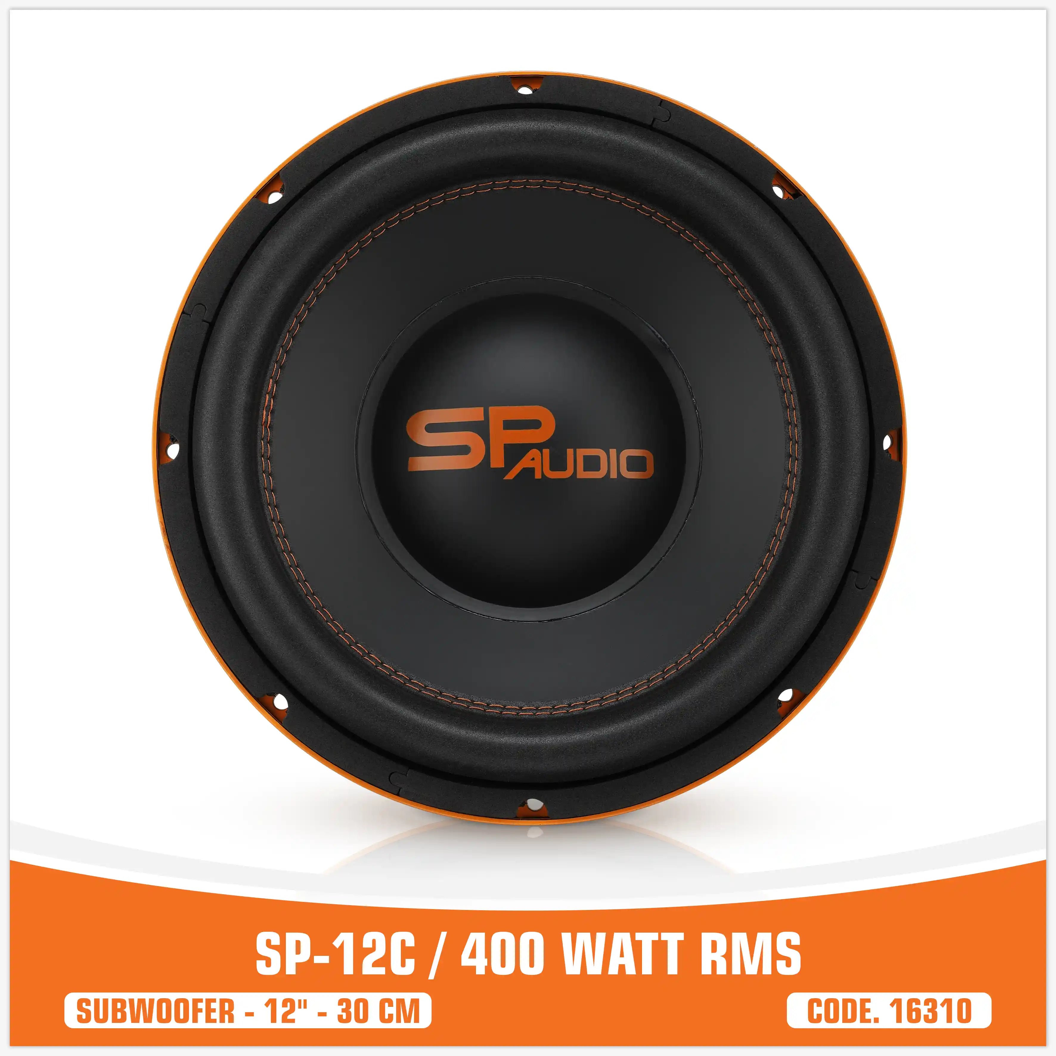 SP 12C SUBWOOFER 12"/30CM 400WATT RMS (PREZZO UNITARIO)