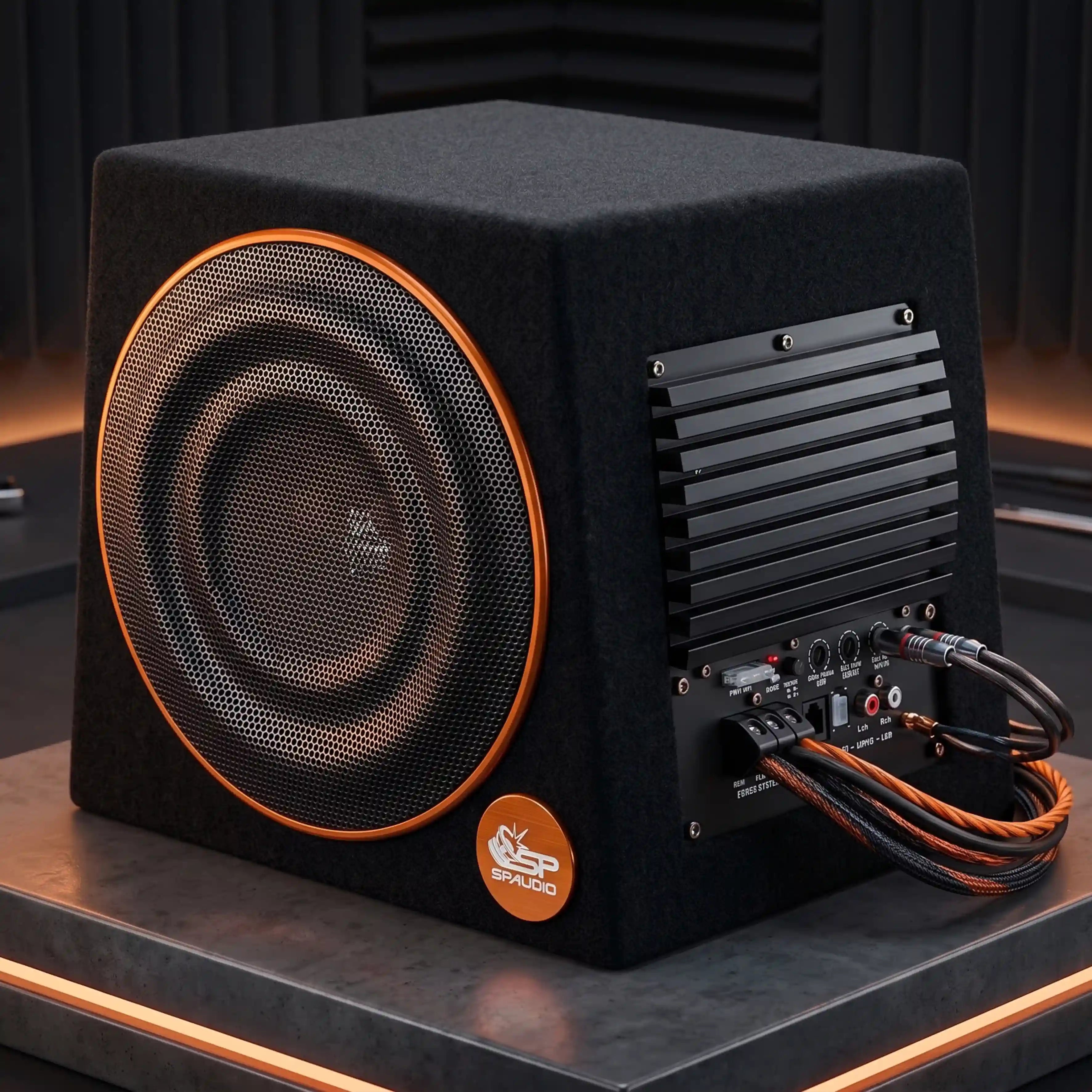 SP-8ACT (1 ACTIVE 8” SUBWOOFER + 2 PASSIVE 8” SUBWOOFER)