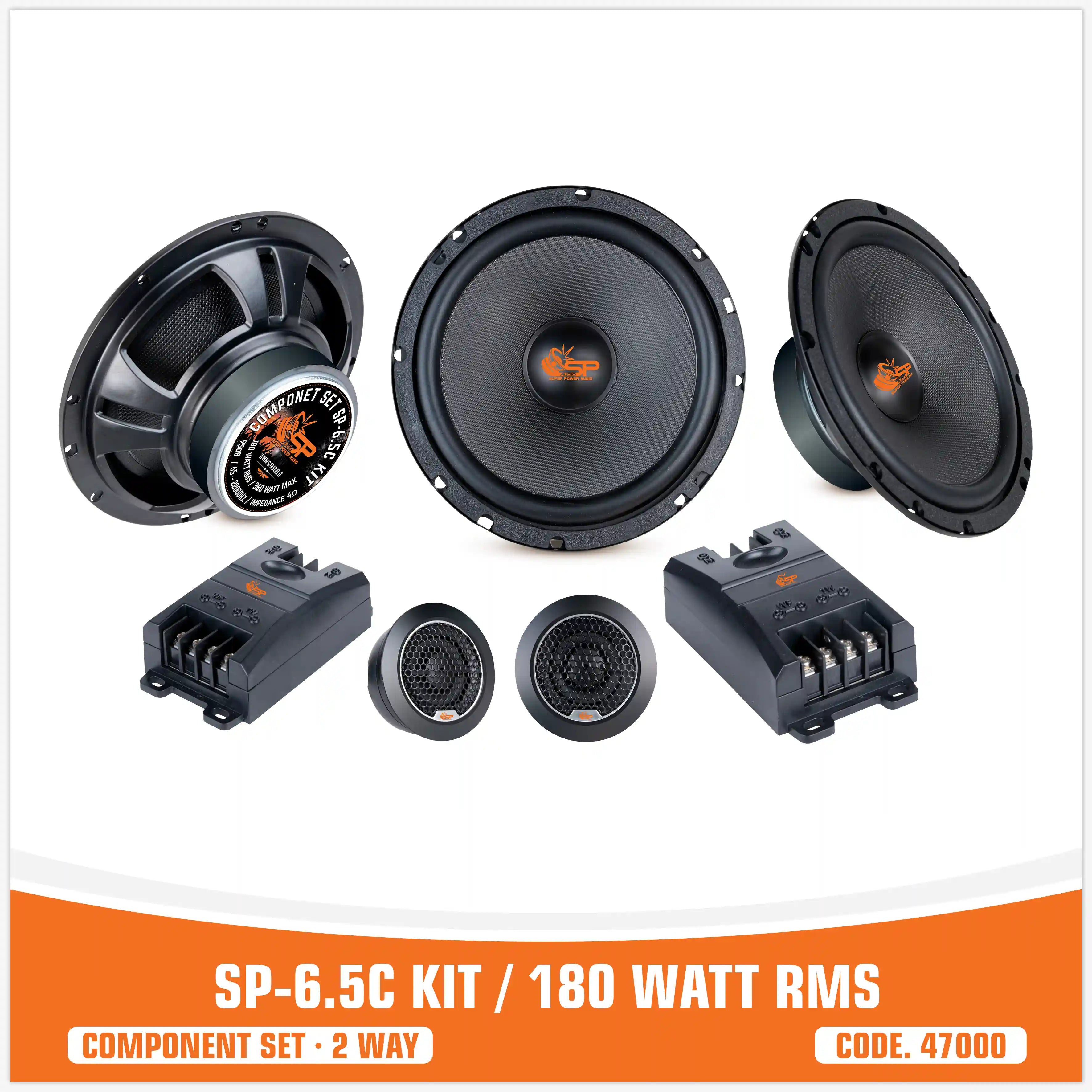  SP 6.5C  2 VIE 2 WOOFER +2 TW+2 CROSS (PREZZO KIT)