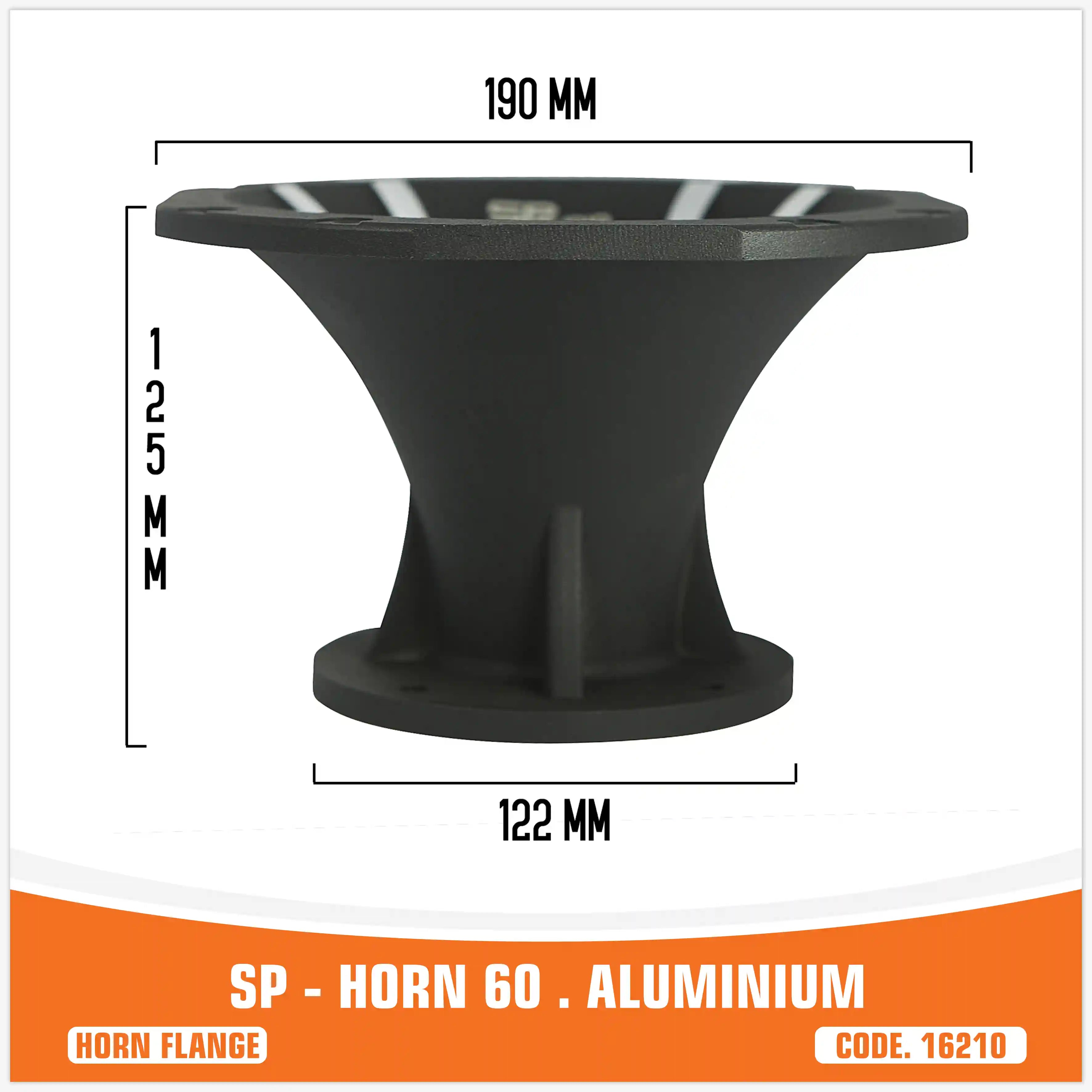 SP-HORN 60 (ALLUMINIO) (PREZZO UNITARIO)