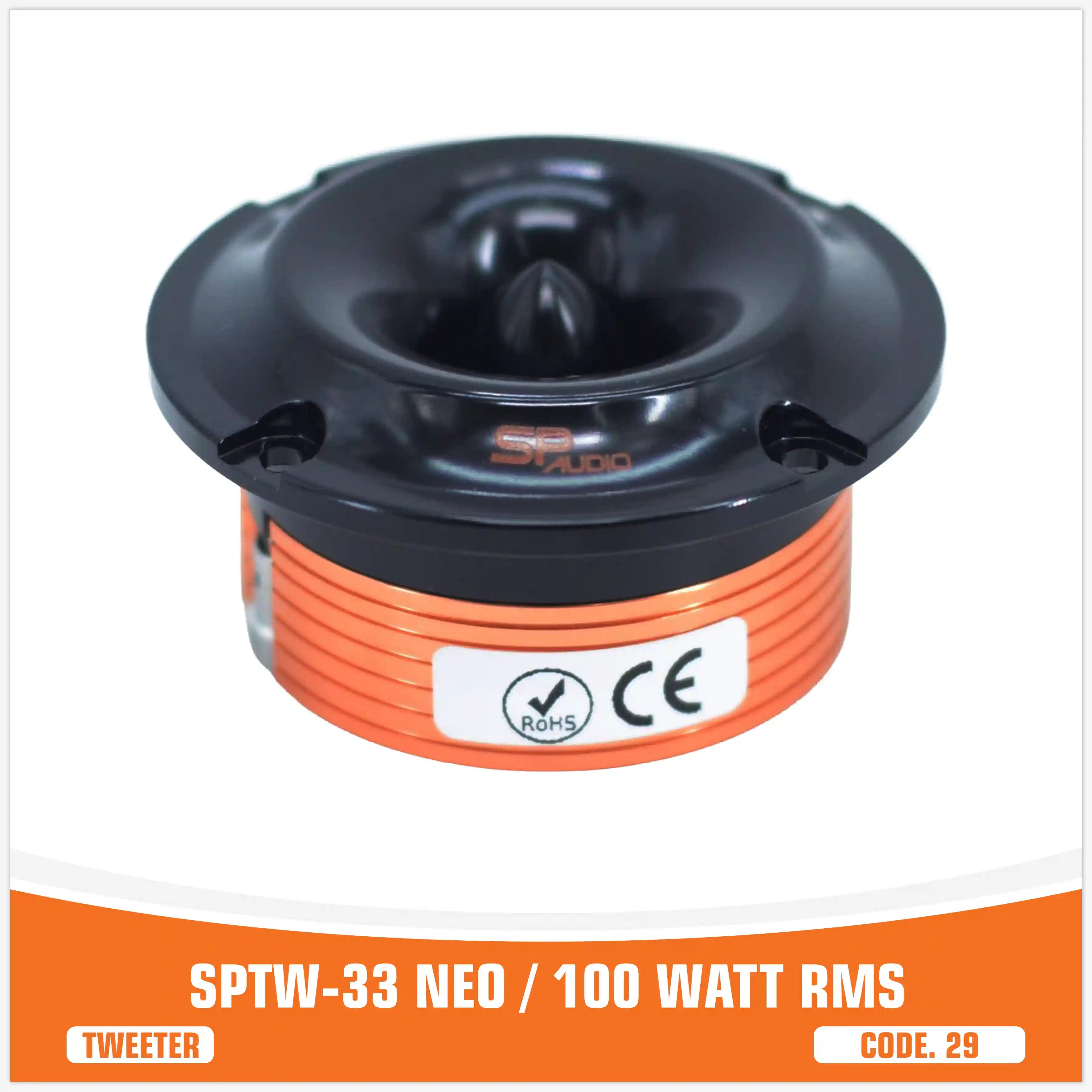 SP TW 33 NEO TWEETER BULLET NEO MAGNETE 100W RMS (PREZZO SINGOLO)
