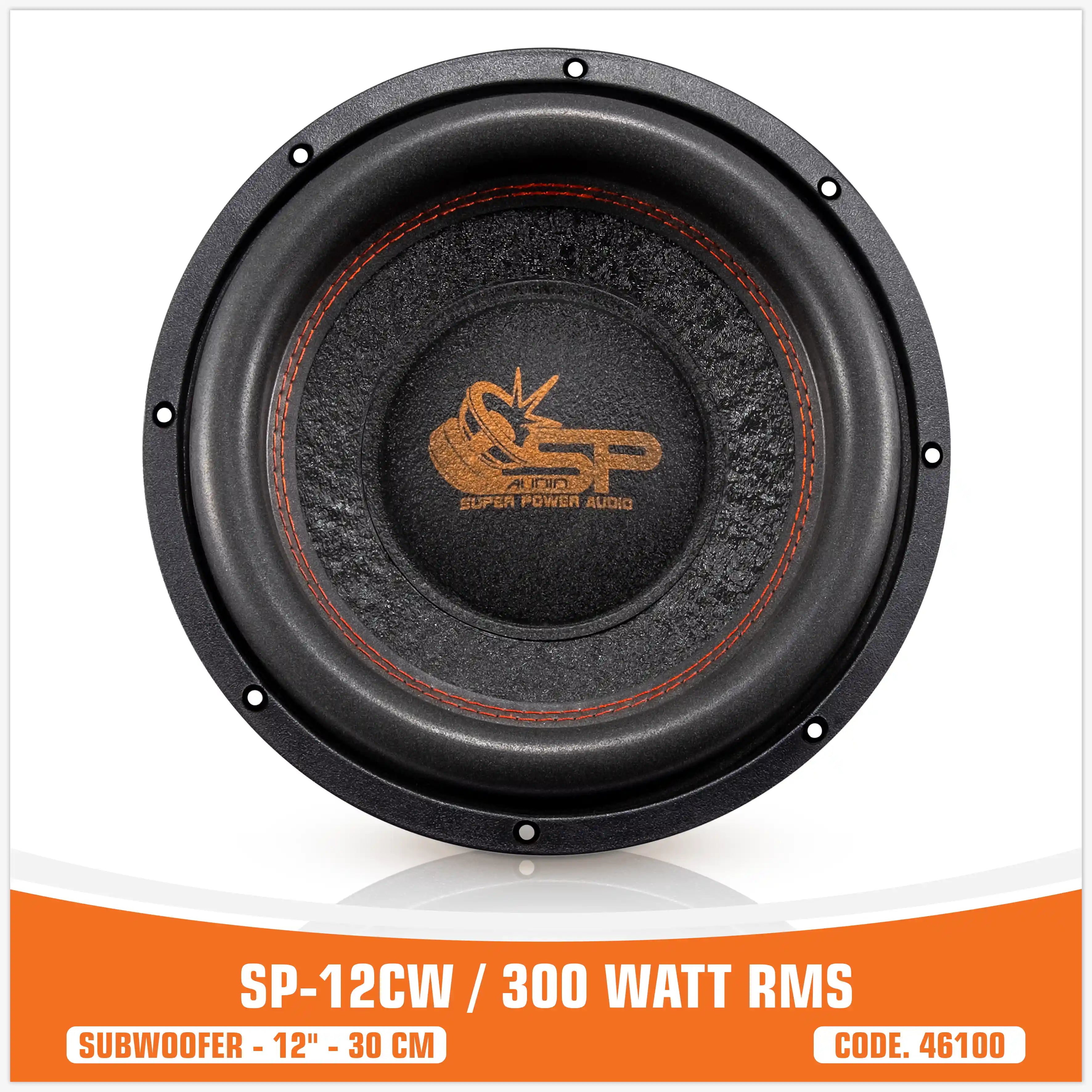 SP 12CW MIGLIOR PREZZO SUBWOOFER 12"/30CM 300WATT RMS (PREZZO UNITARIO)