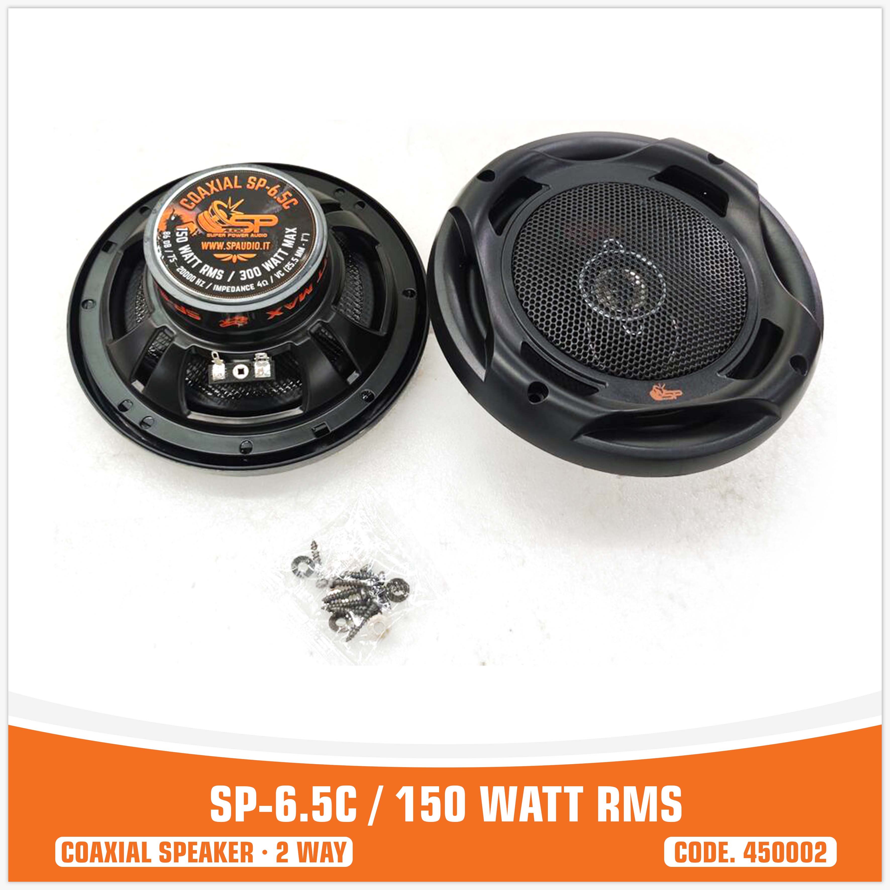 SP 6.5C COAXIAL SPEAKERS 6.5"/16.5CM (PAIR PRICE)