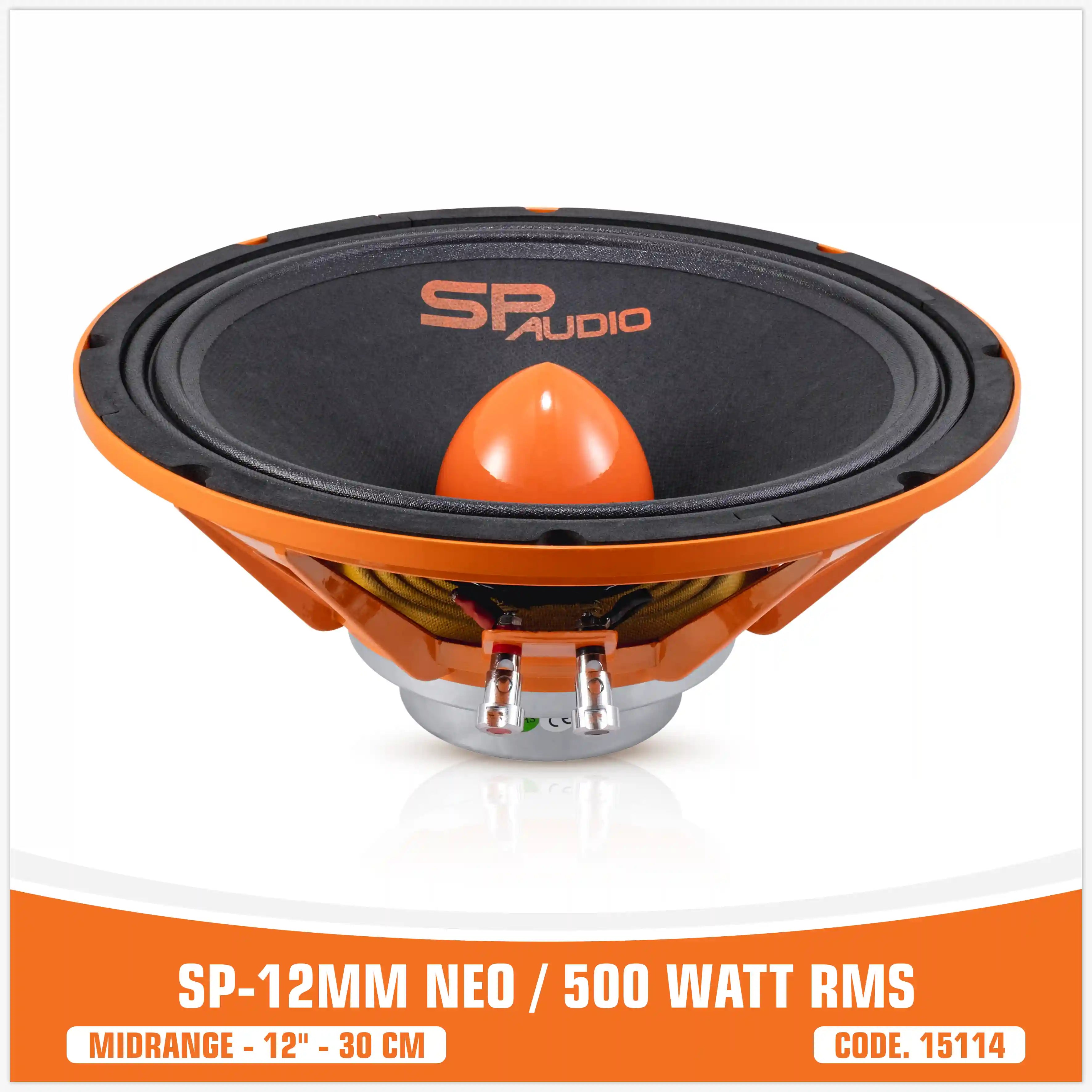SP 12MM NEO MIDRANGE ESTREMO 12"/30CM MAGNETE NEODIMIO 500W RMS (PREZZO UNITARIO)