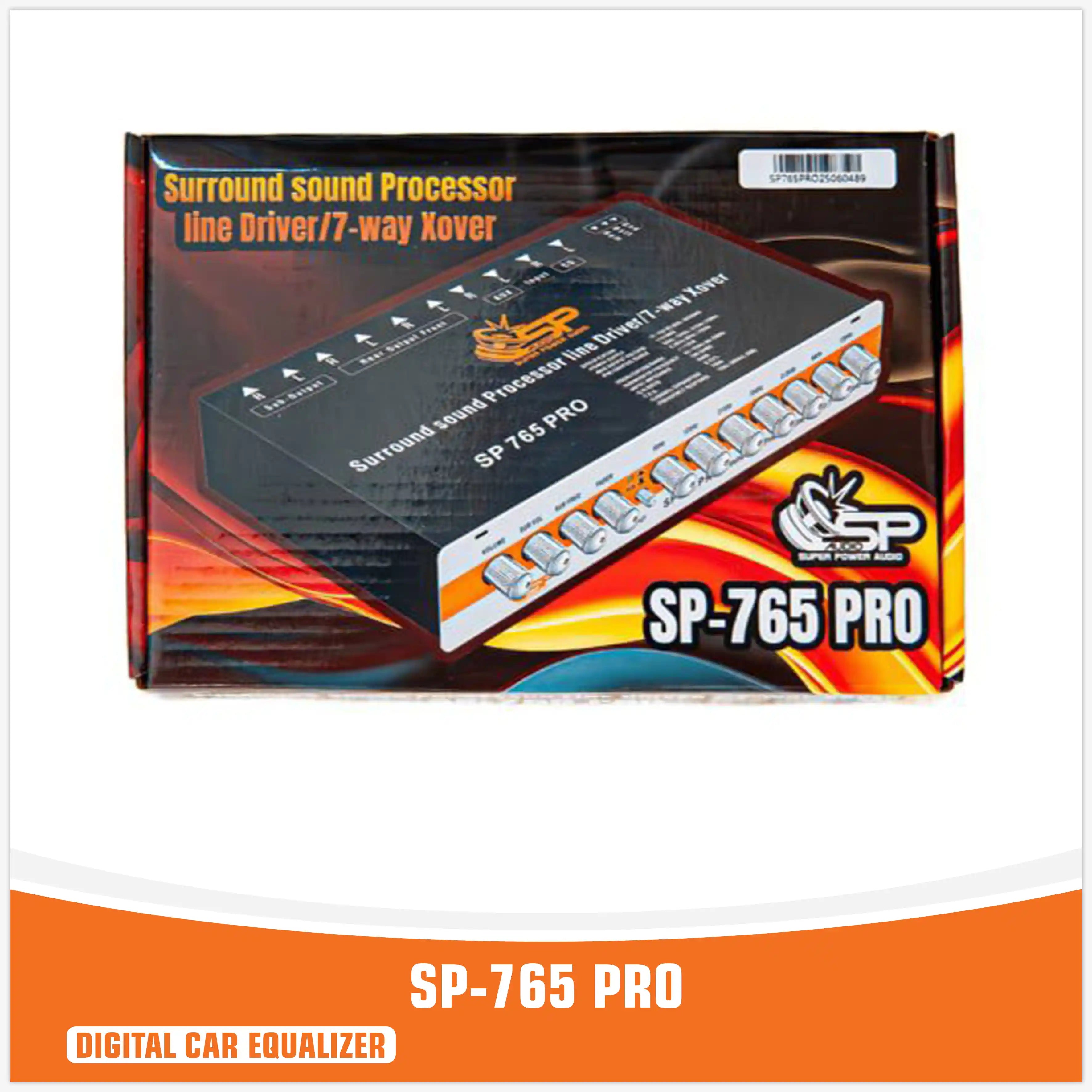 SP-765 PRO - PROCESSORE DIGITAL EQUALIZER