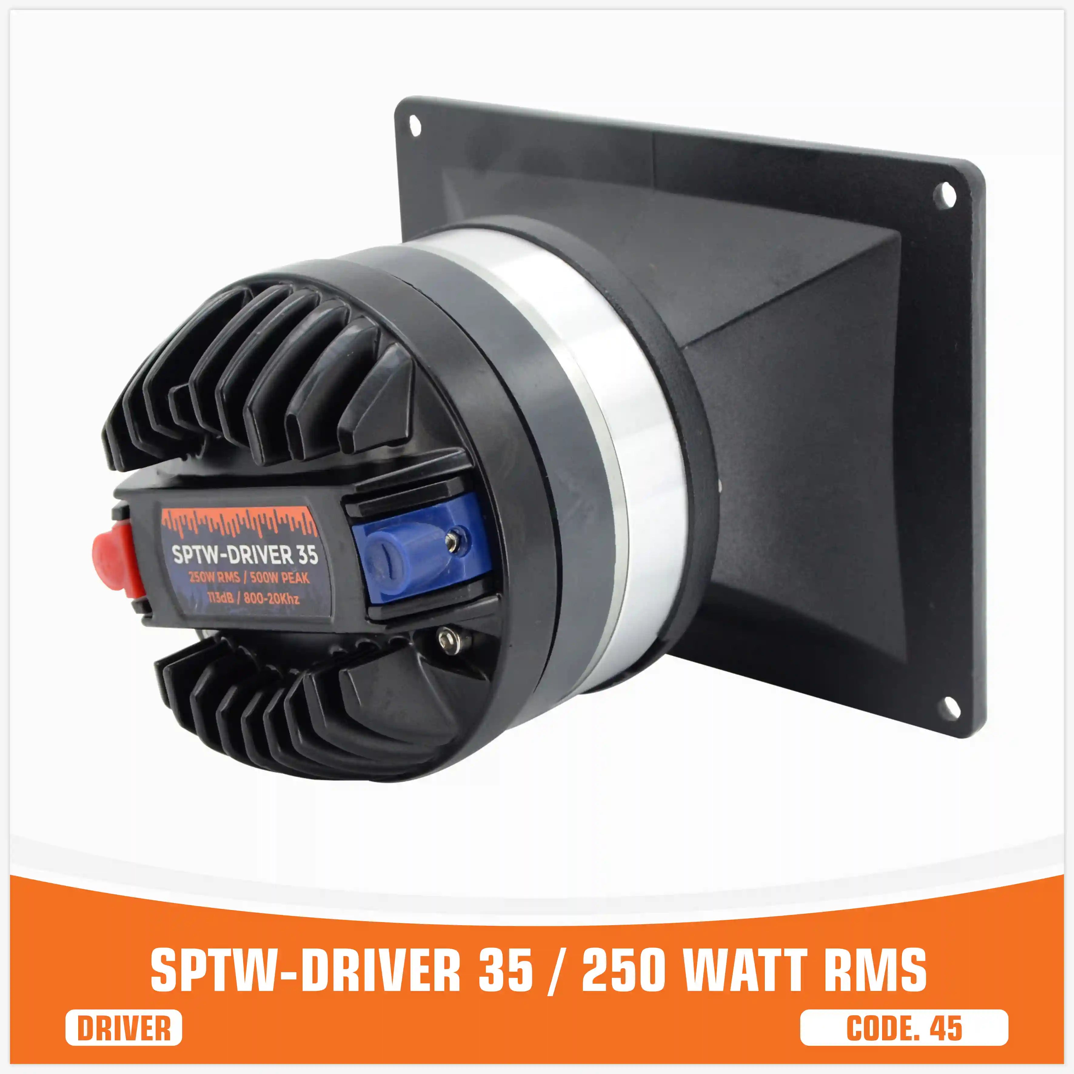 SP DRIVER 35 DRIVER COMPLETO DI FLANGIA 150W RMS (PREZZO UNITARIO)