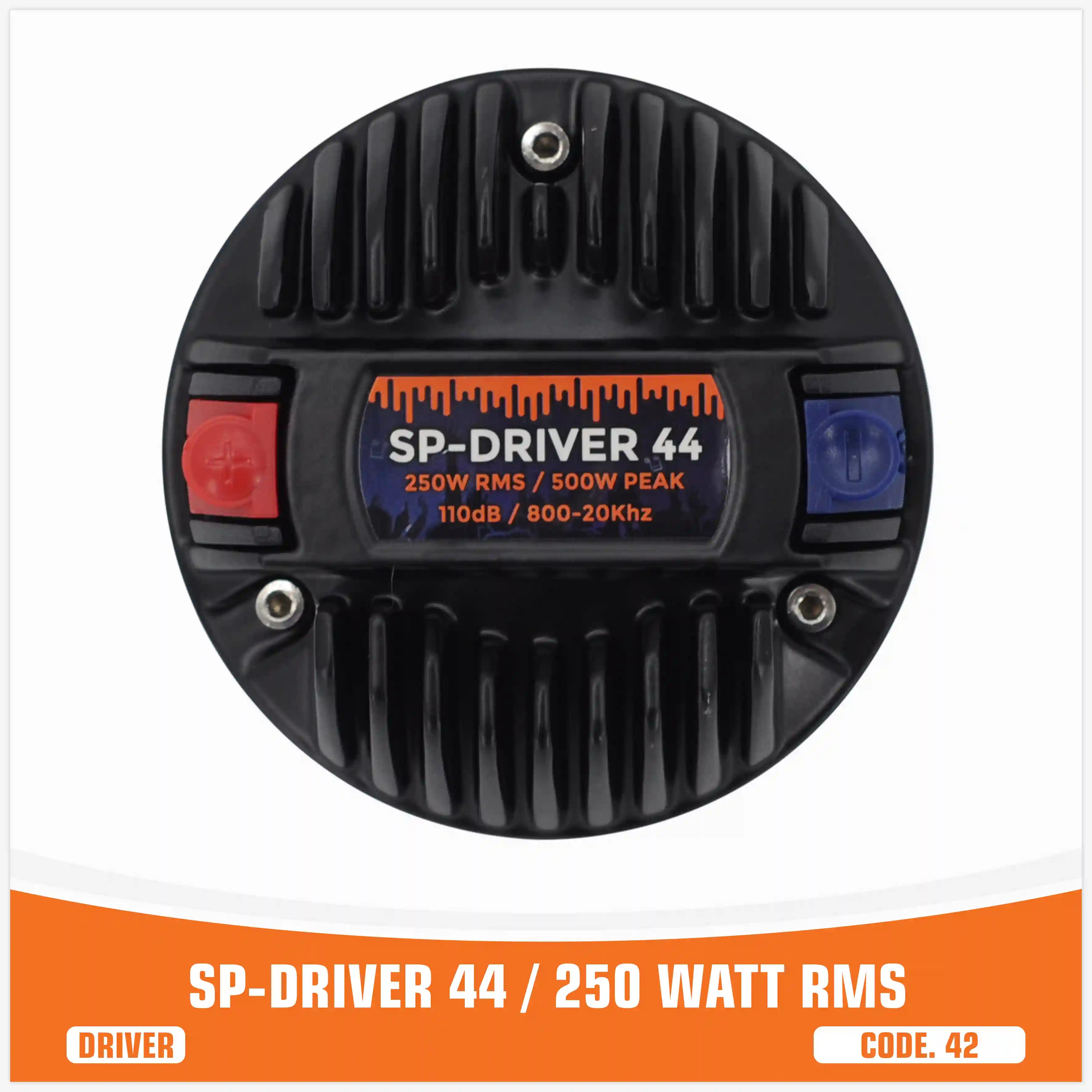 SP DRIVER 44 DRIVER SENZA FLANGIA 250W RMS (PREZZO UNITARIO)