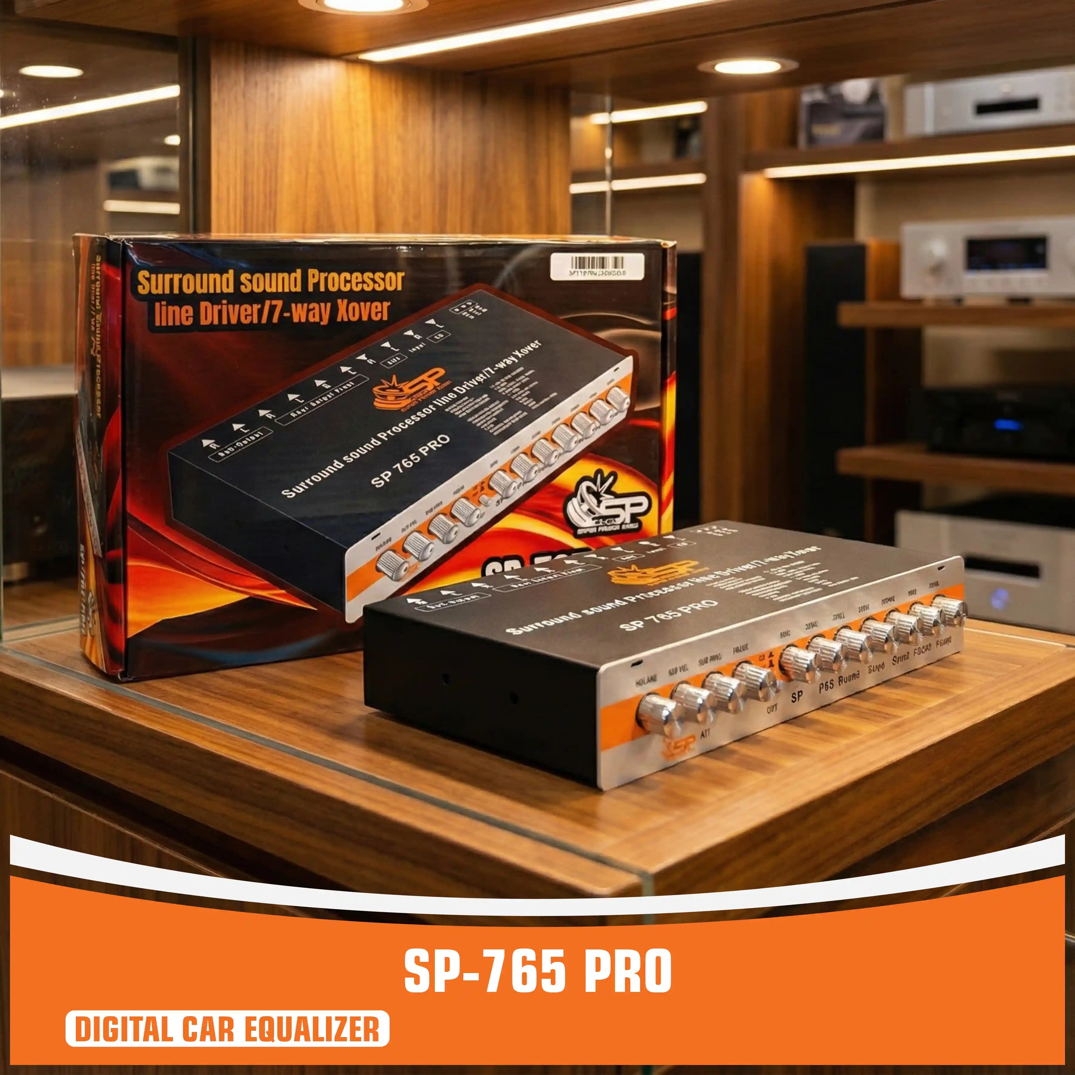 SP-765 PRO - PROCESSORE DIGITAL EQUALIZER