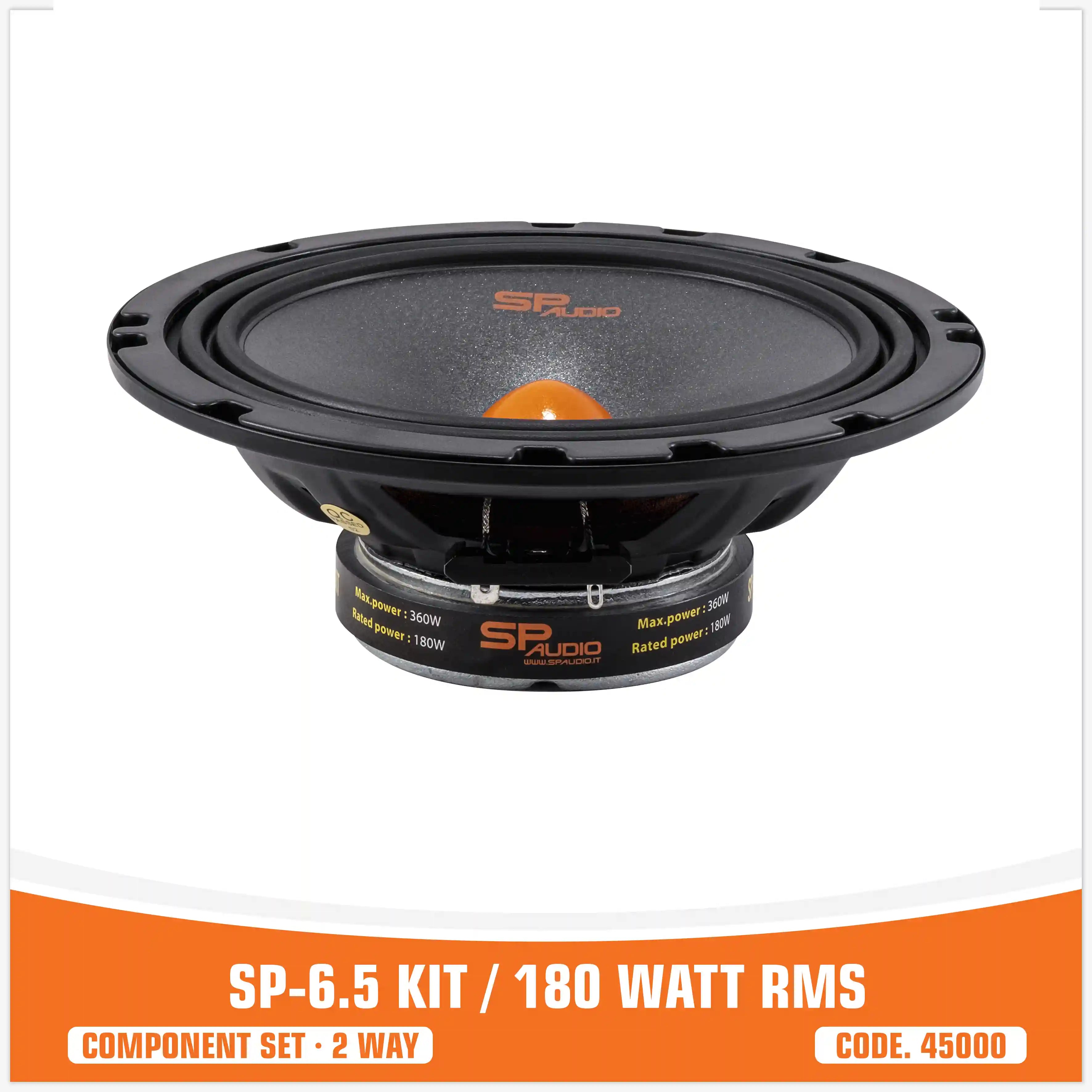 SP 6.5KIT 2 VIE 2 WOOFER +2 TW+2 CROSS 180W RMS (PREZZO KIT)