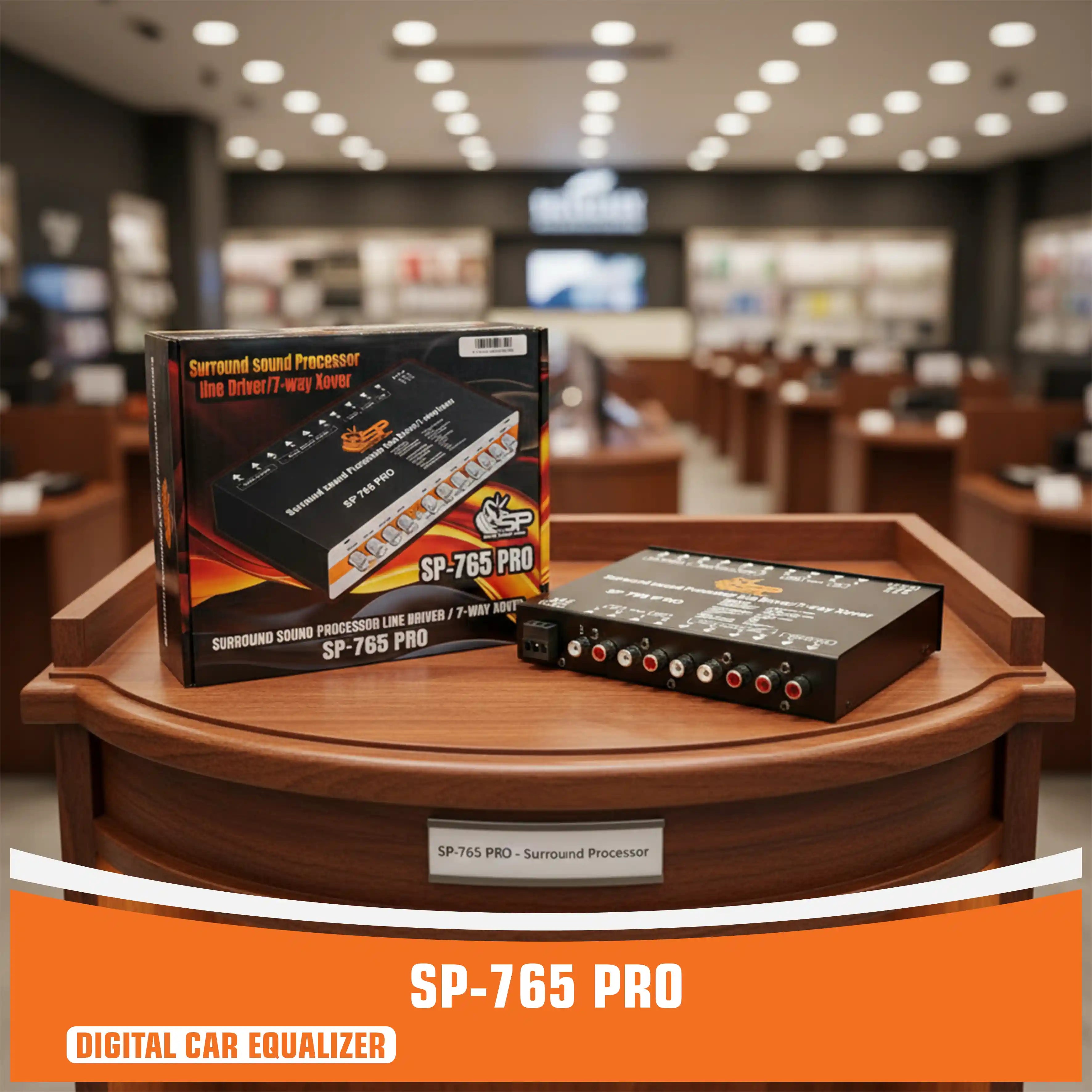 SP-765 PRO - PROCESSORE DIGITAL EQUALIZER