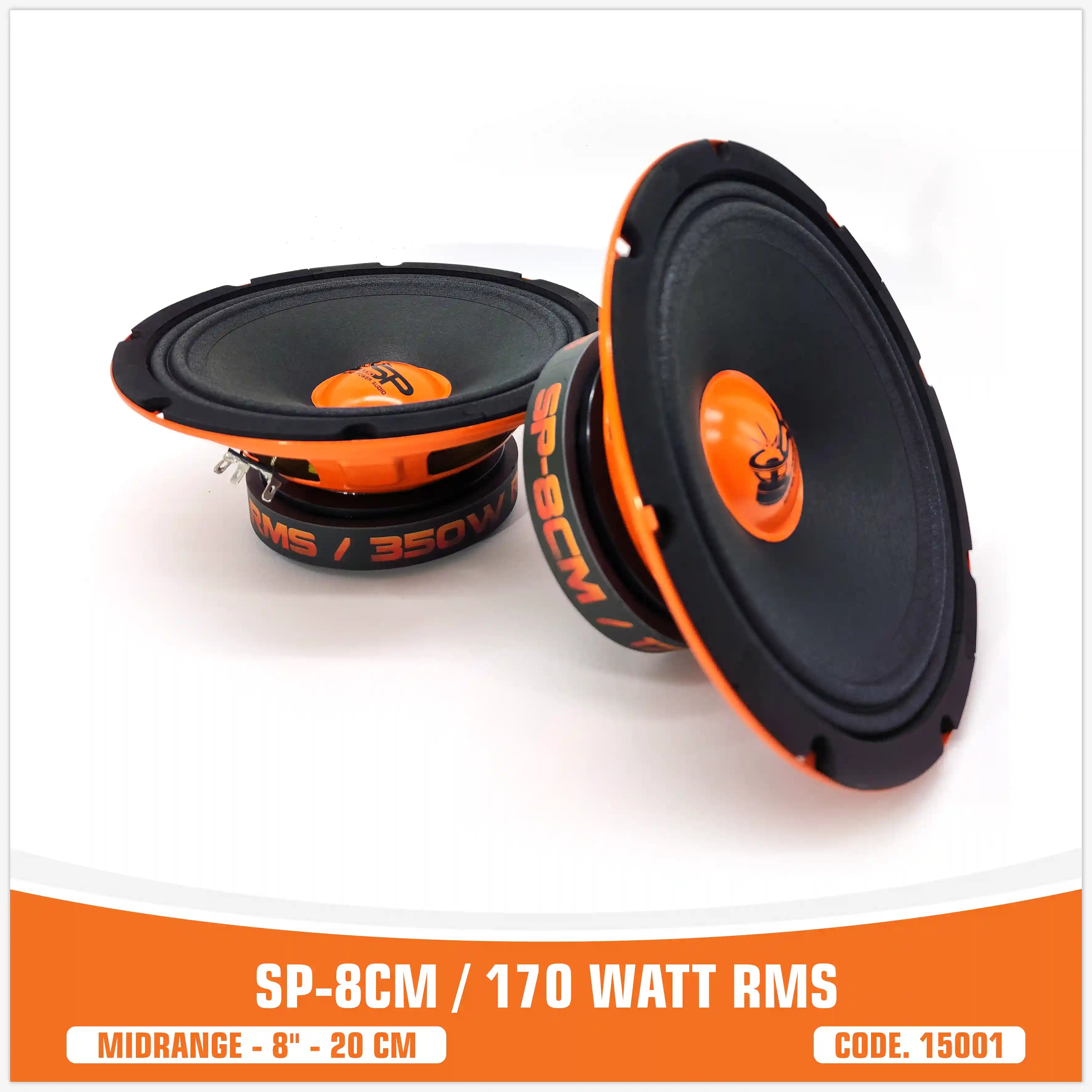 SP 8CM MIDRANGE IL PIù VENDUTO 8"/20CM 150W RMS (PREZZO COPPIA)