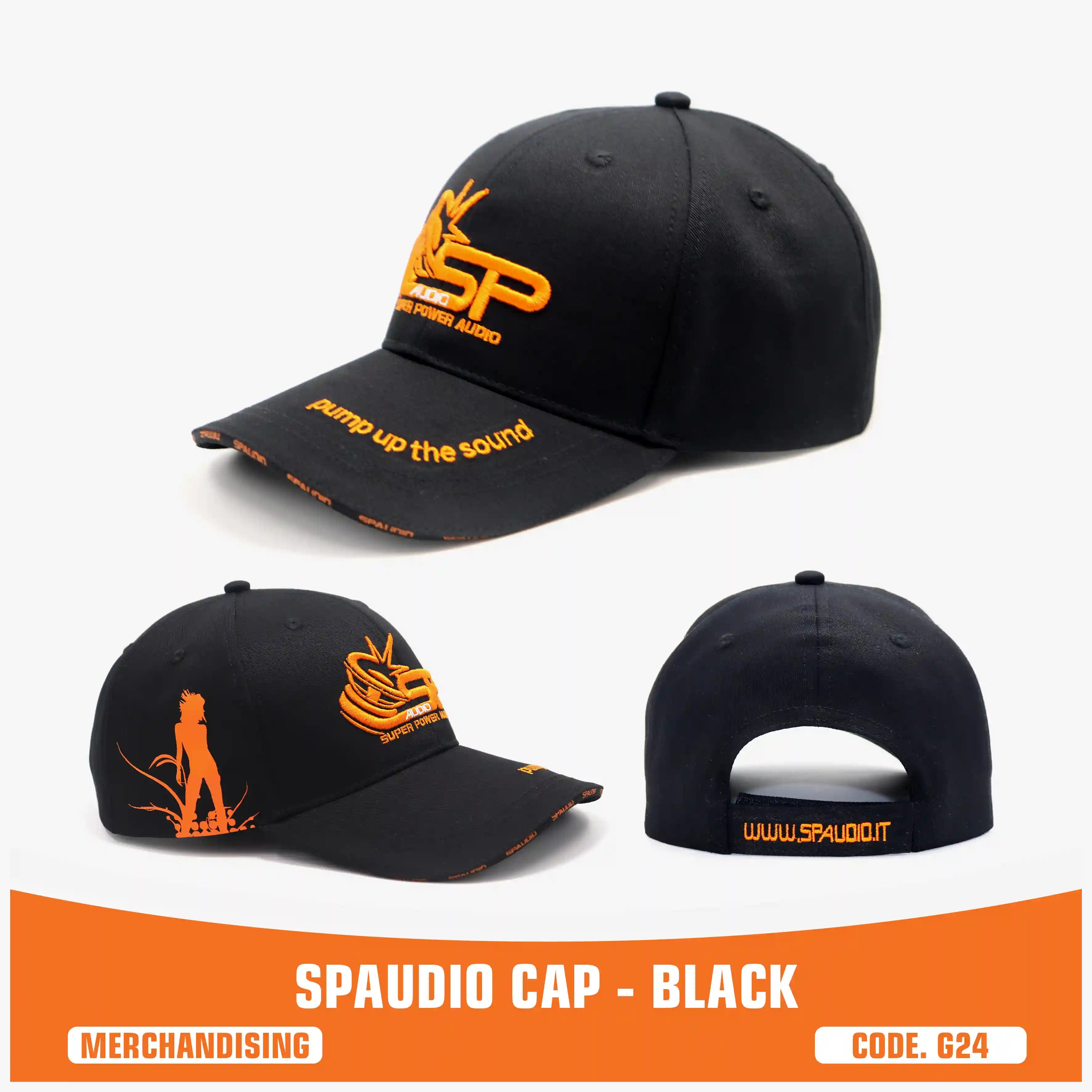 SPAUDIO BLACK CAP 2 (PREZZO UNITARIO)