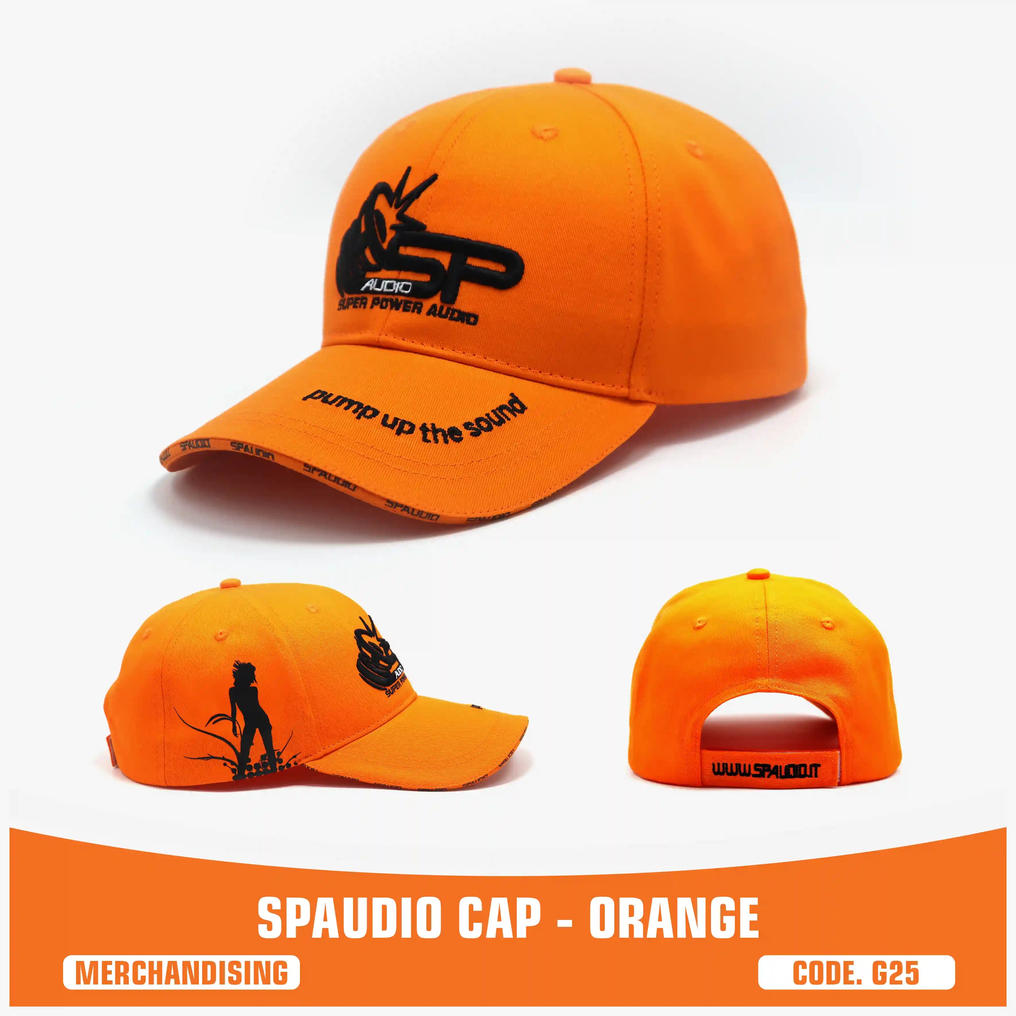 SPAUDIO ORANGE CAP (PREZZO UNITARIO) 