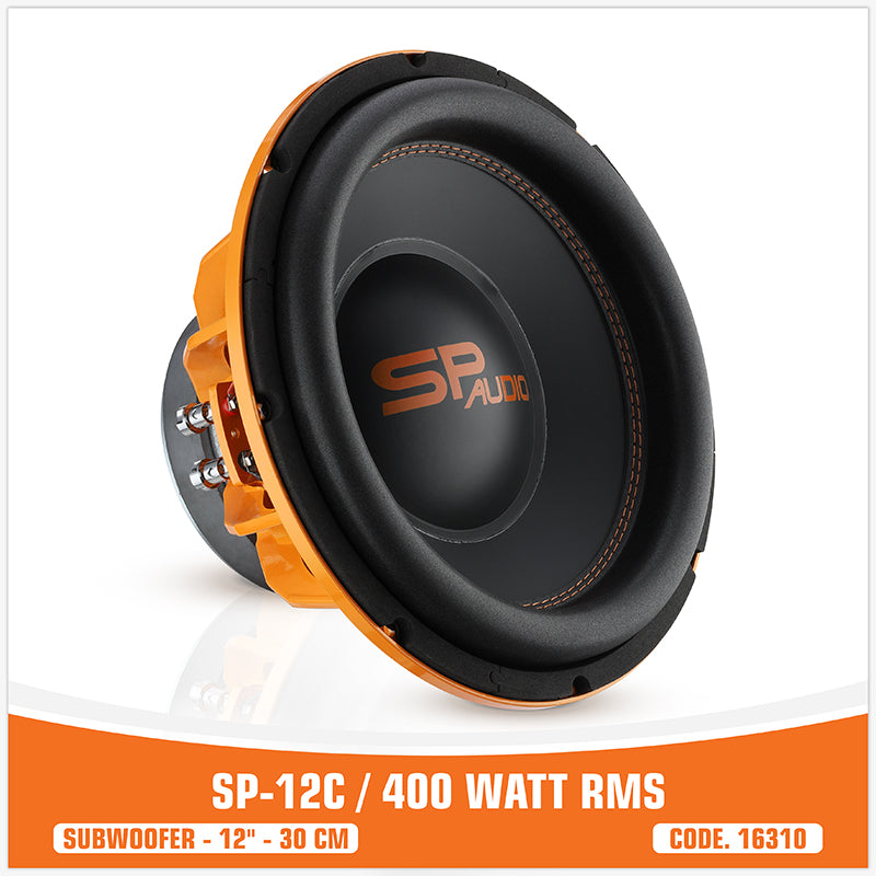 SP 12C SUBWOOFER 12"/30CM 400W RMS (UNIT PRICE)