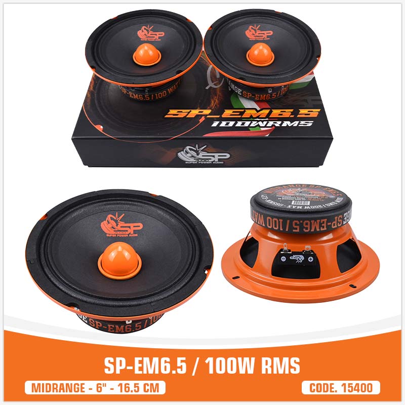 SP-6.5EM - 100 وات RMS (سعر الزوج)