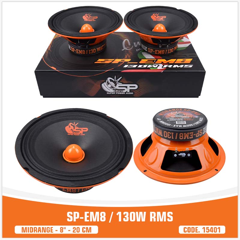 SP-8EM / 130W RMS (PRECIO DEL PAR)