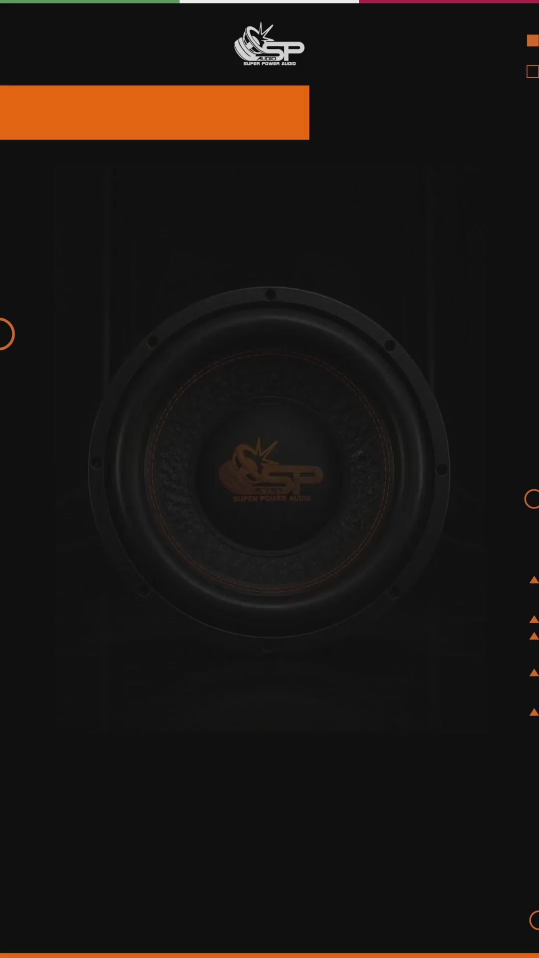 SP 8CW subwoofer 8 pulgadas 200 W RMS - video del producto, espanol
