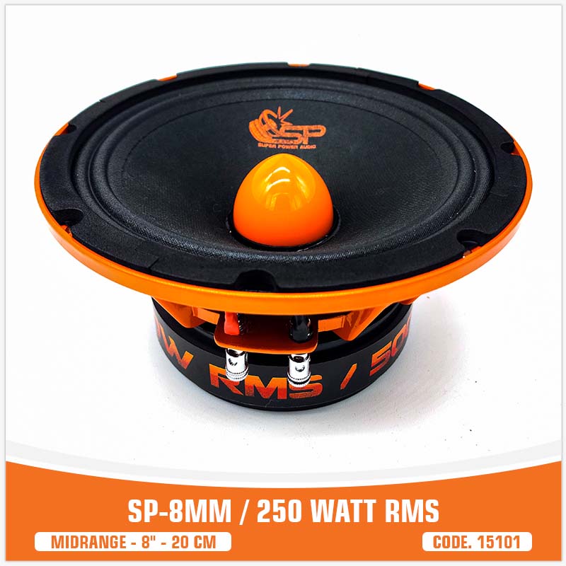 SP 8MM MIDRANGE EXTREME 8"/20CM 250W RMS (PAIR PRICE)