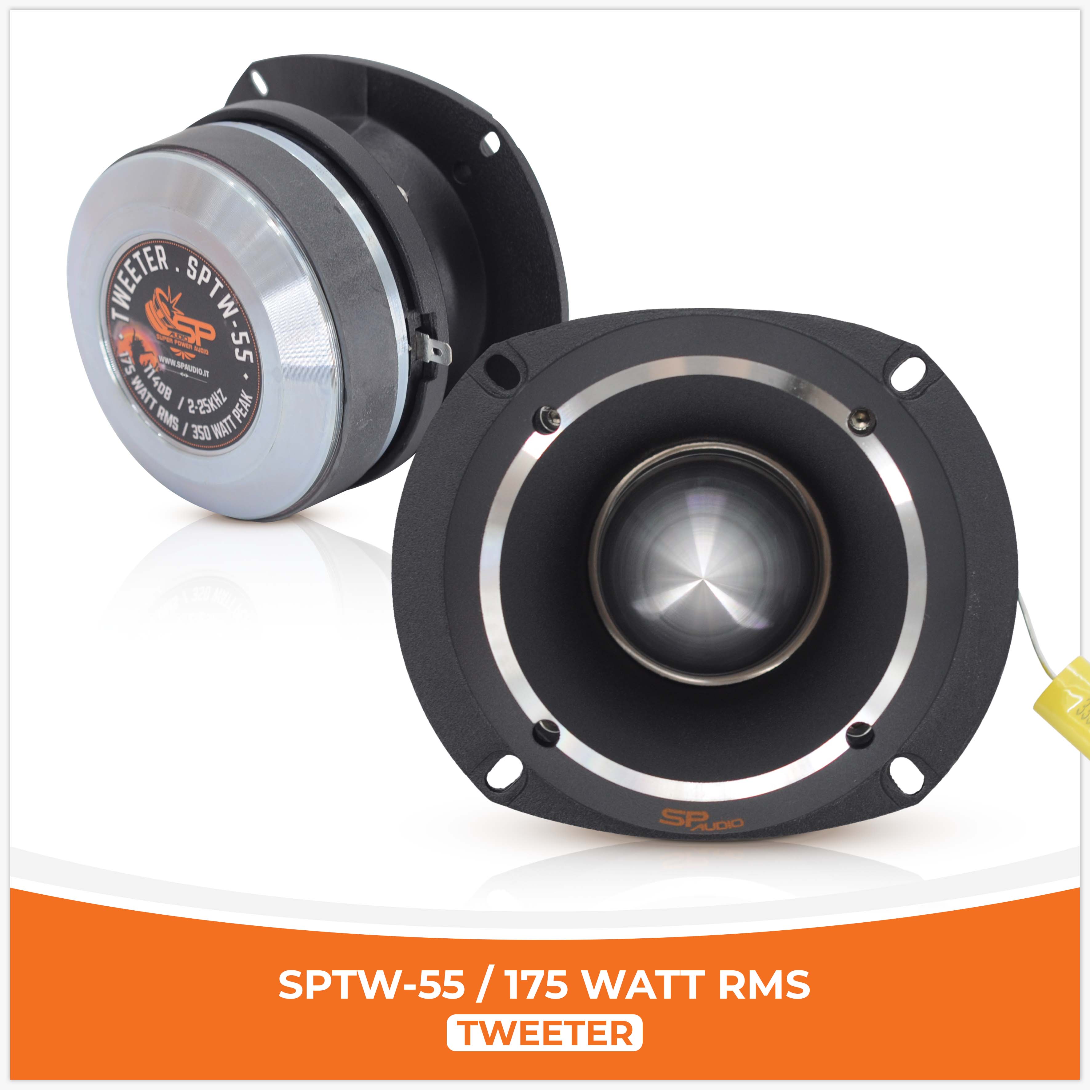 SP TW 55 BULLET TWEETER 175W RMS (UNIT PRICE)