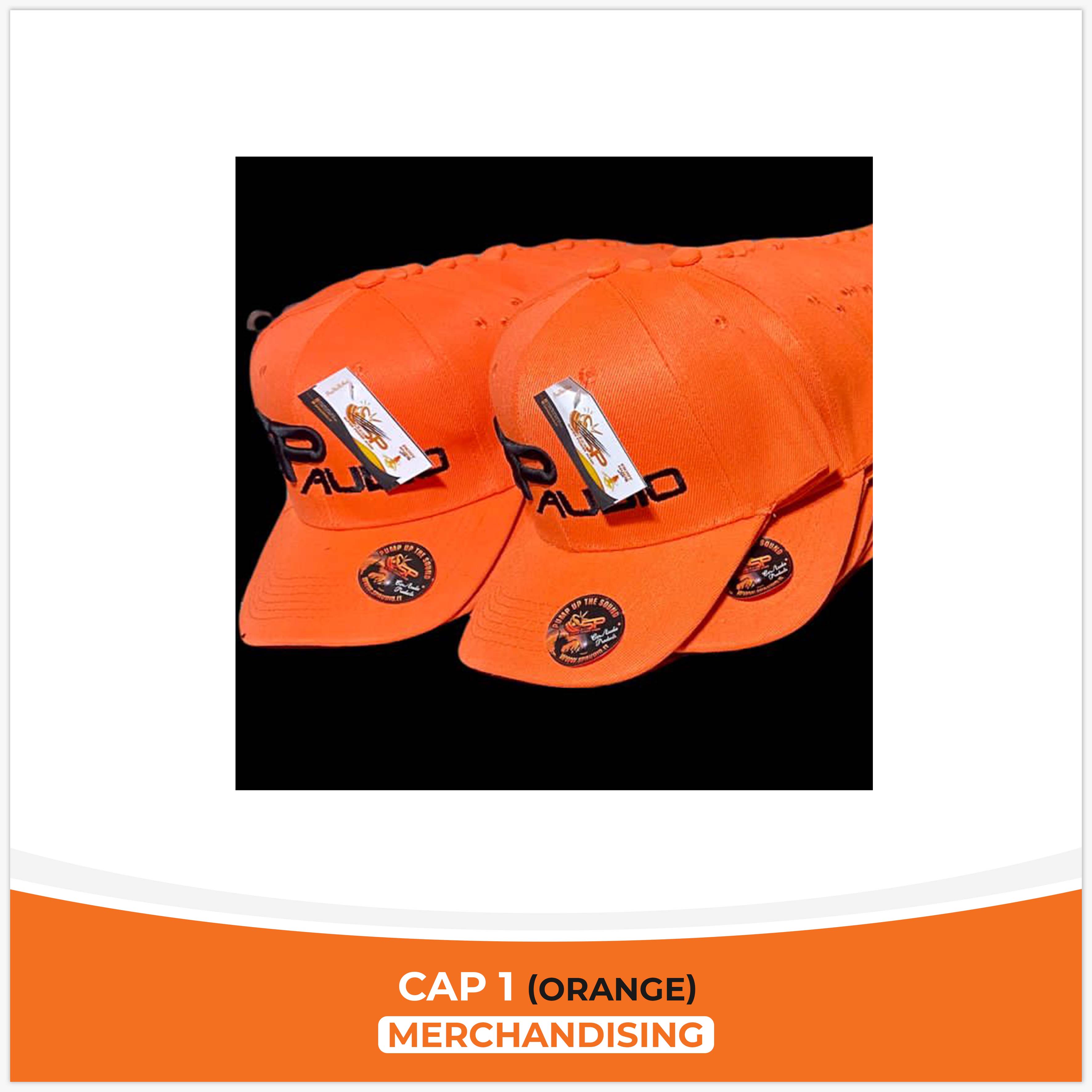 SPAUDIO ORANGE CAP (PREZZO UNITARIO) 