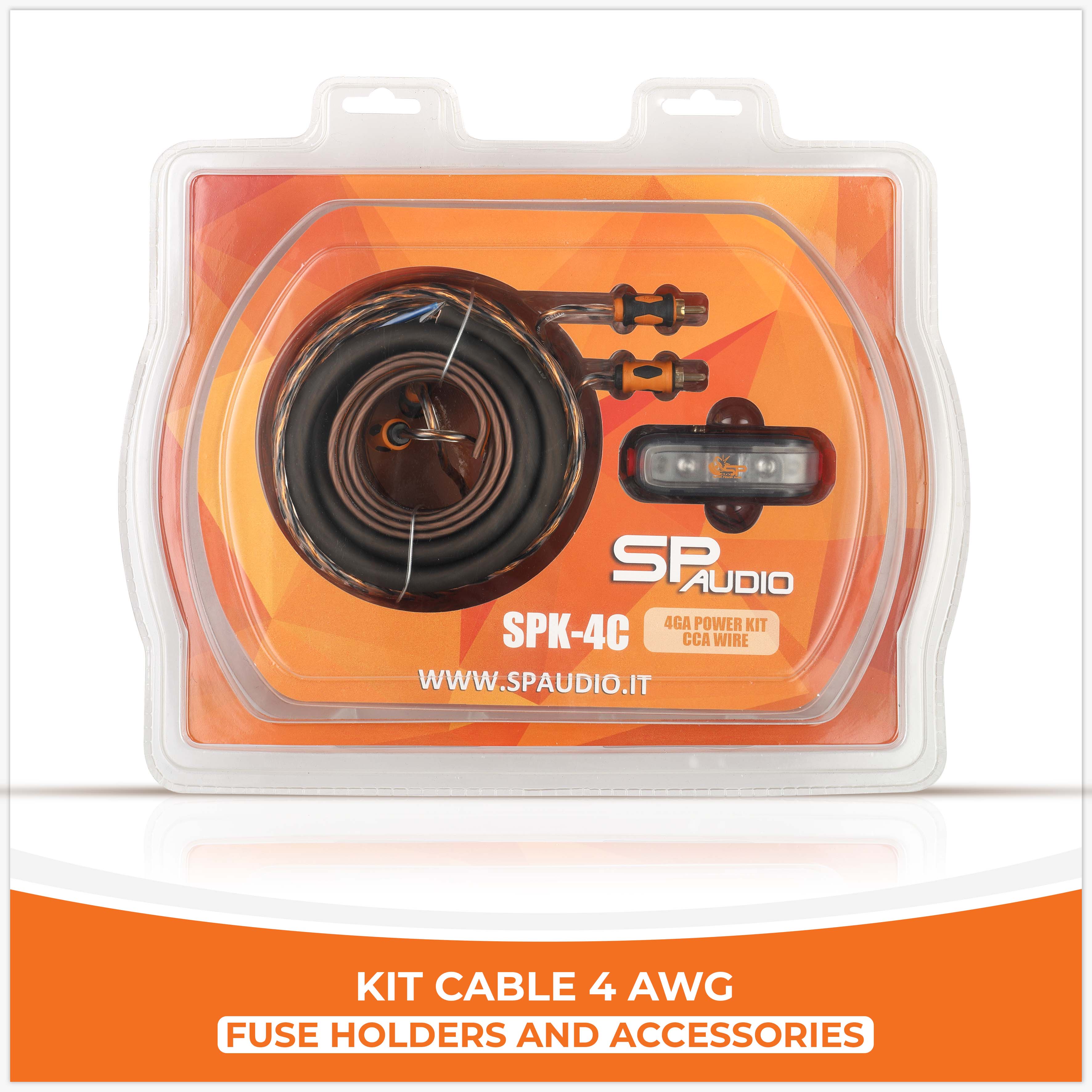  SP KIT CABLE 4 AWG CCA (PRECIO  POR  PAQUETE)