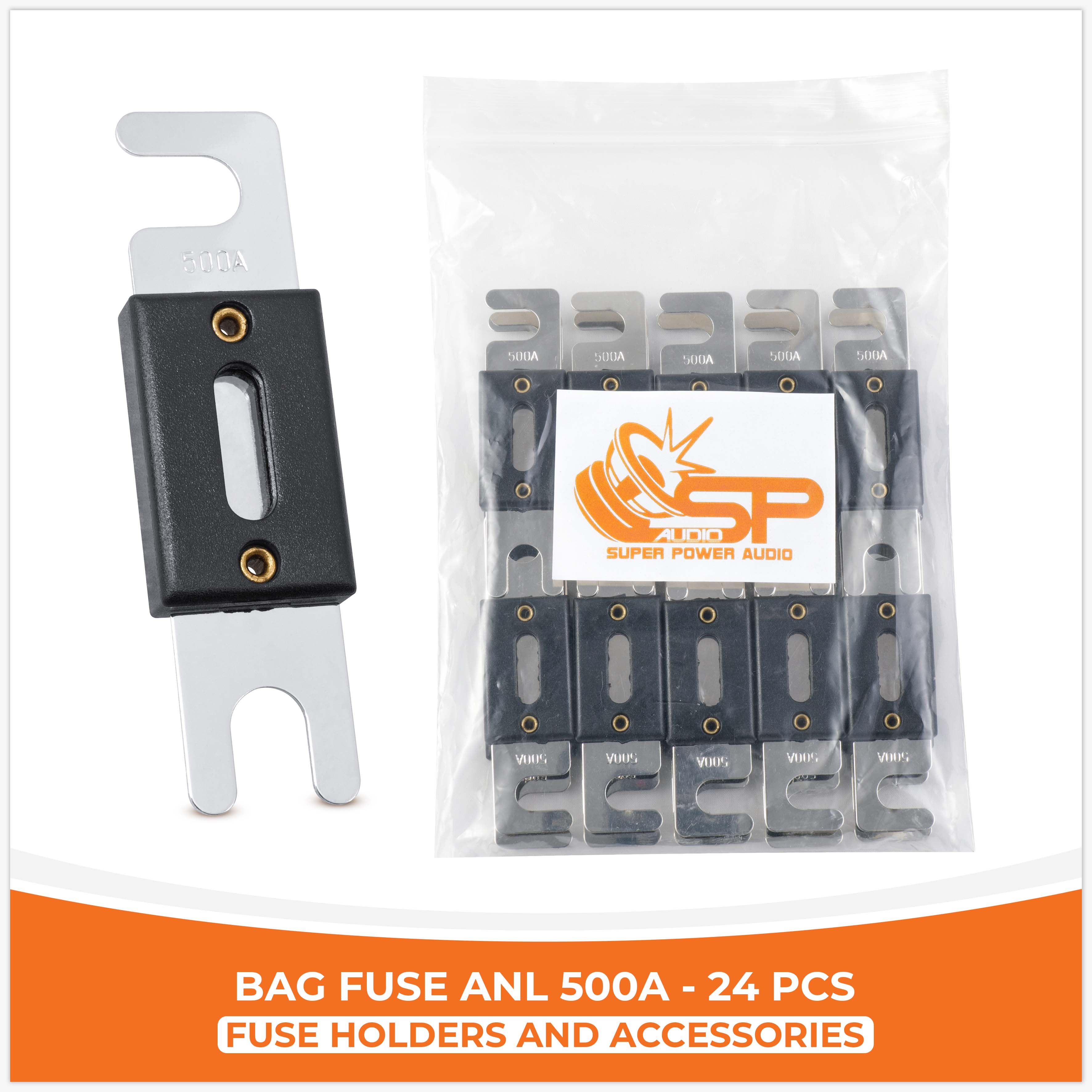 SP ANL 500A FUSE BAG MAXY ANL 24 PCS   (prix pour 1 PAQUET)