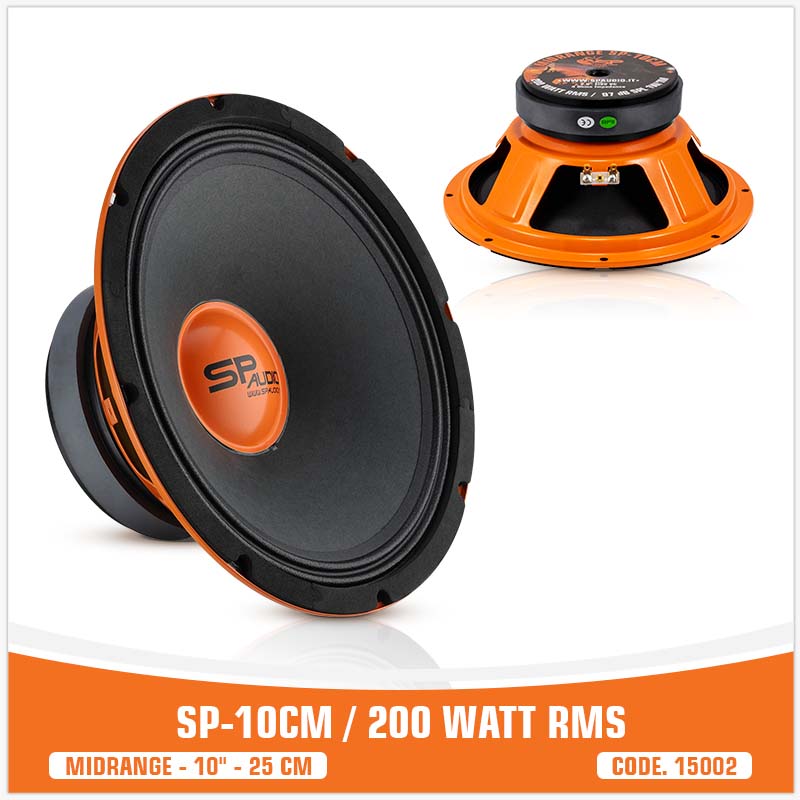 SP 10CM MIDRANGE BEST SELLER 10"/25CM 200W RMS (PAIR PRICE)