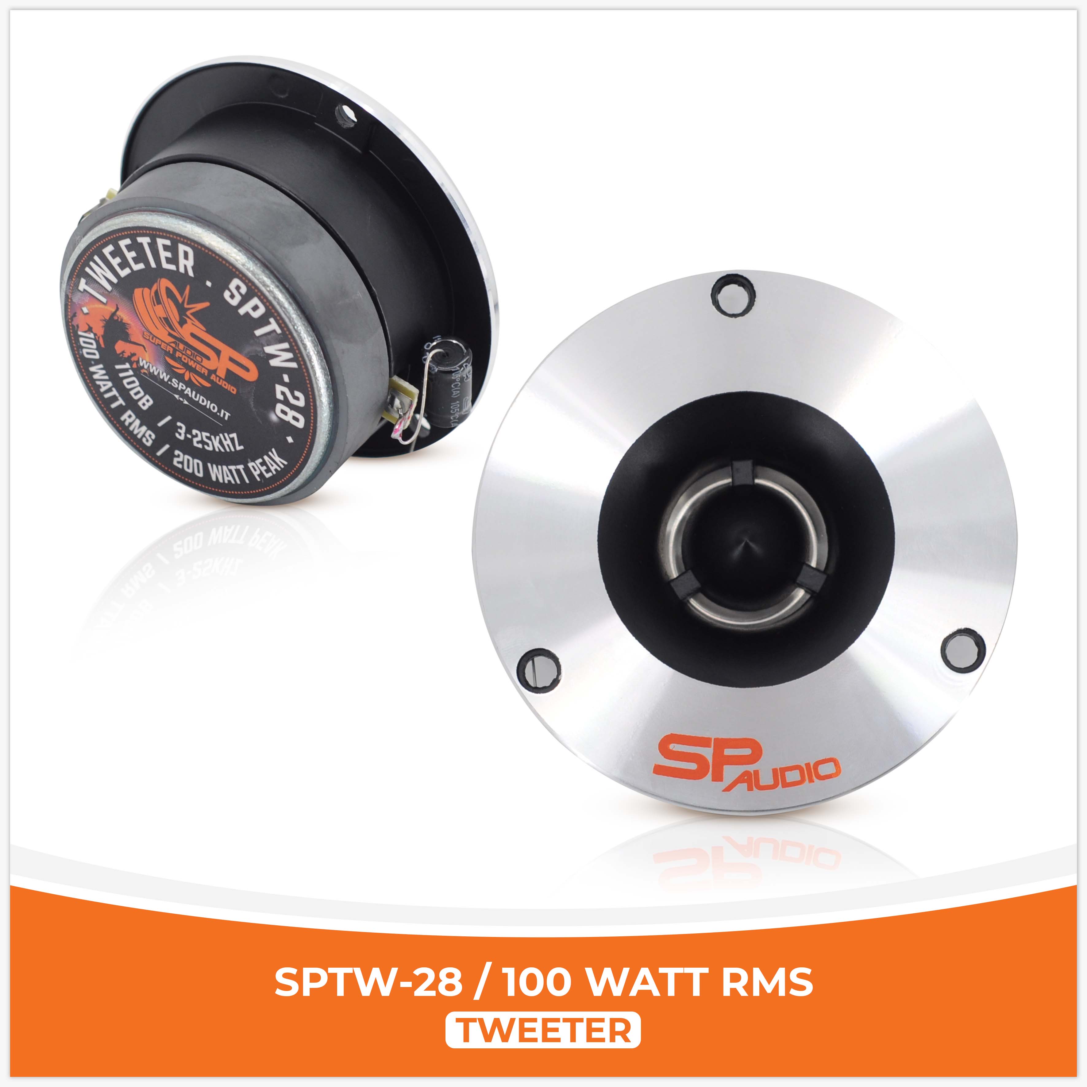 (SPTW  28)
(100W RMS)
(قیمت جفت)