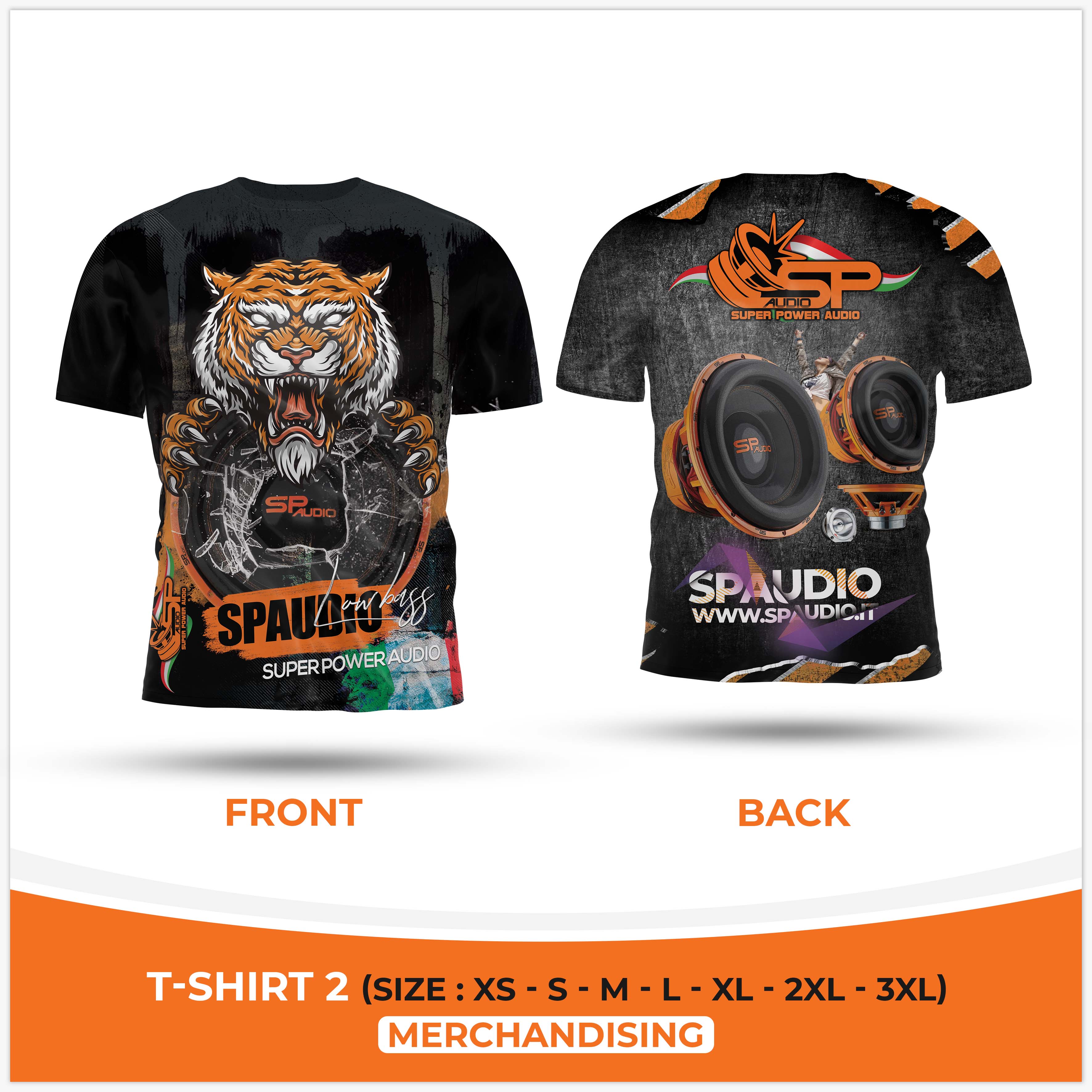 SPAUDIO T-SHIRT 2 (UNIT PRICE)