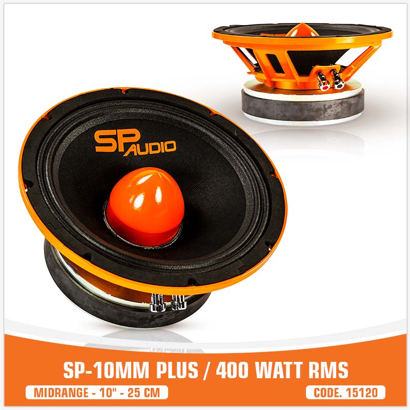 SP 10MM PLUS MIDRANGE EXTREME 10"/25CM BIG MODEL! 400W RMS (UNIT PRICE)