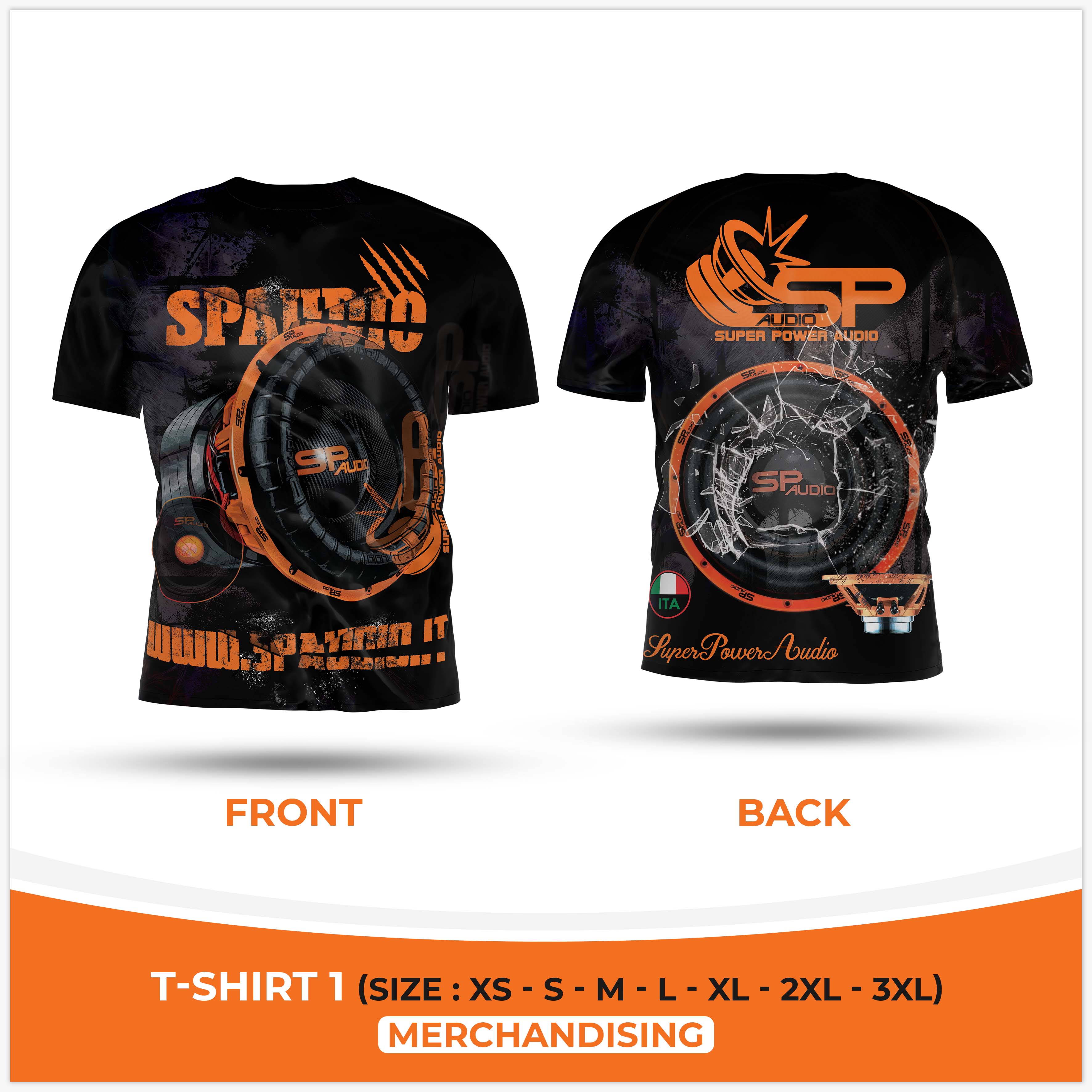 T-shirt Spaudio 1