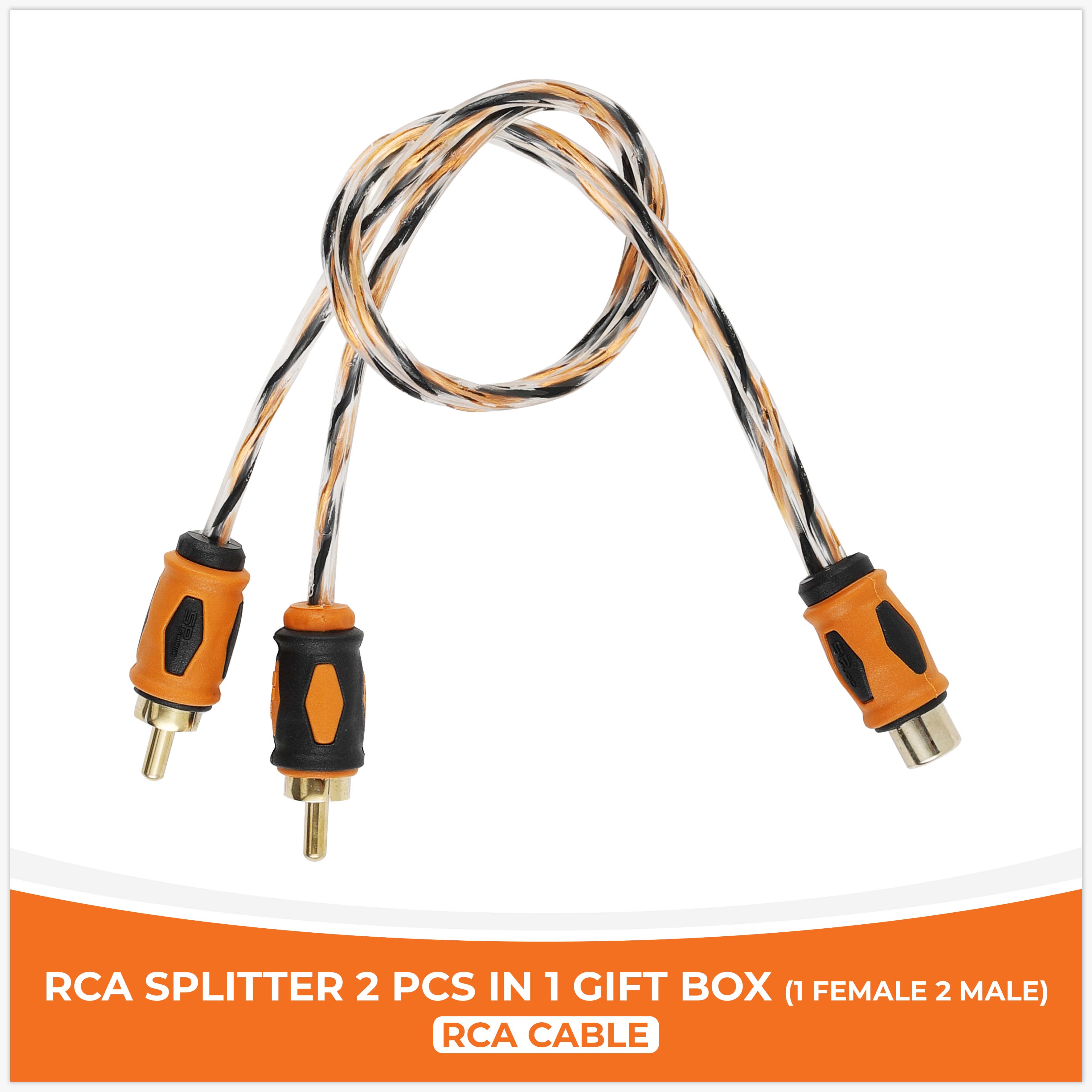 SP Y-CABLE(1F2M) CABLE FOR SPLIT RCA (UNIT PRICE)