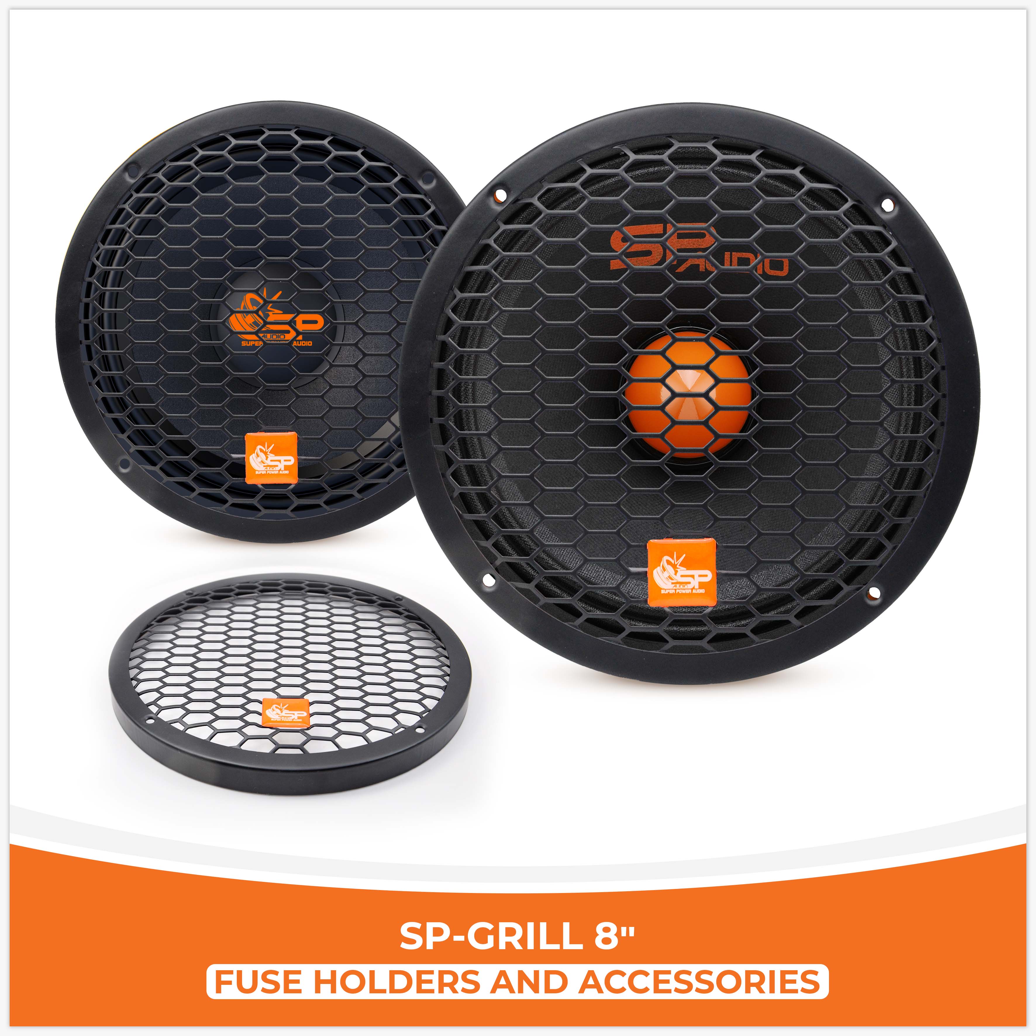 SP GRILL 8" PROTECTION FOR MIDRANGE (UNIT PRICE)