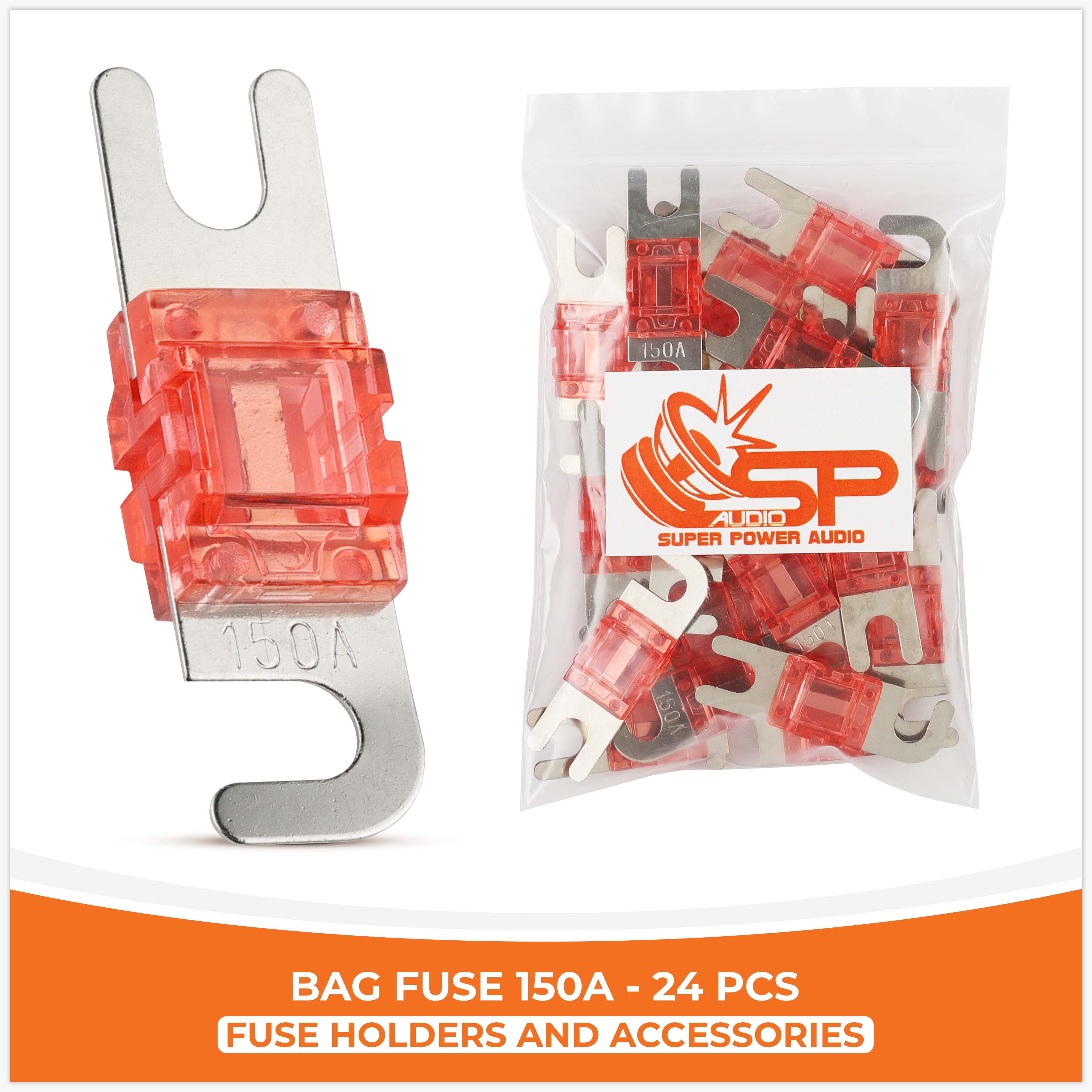 CONFEZIONE DI FUSIBILI 150A (24pcs)