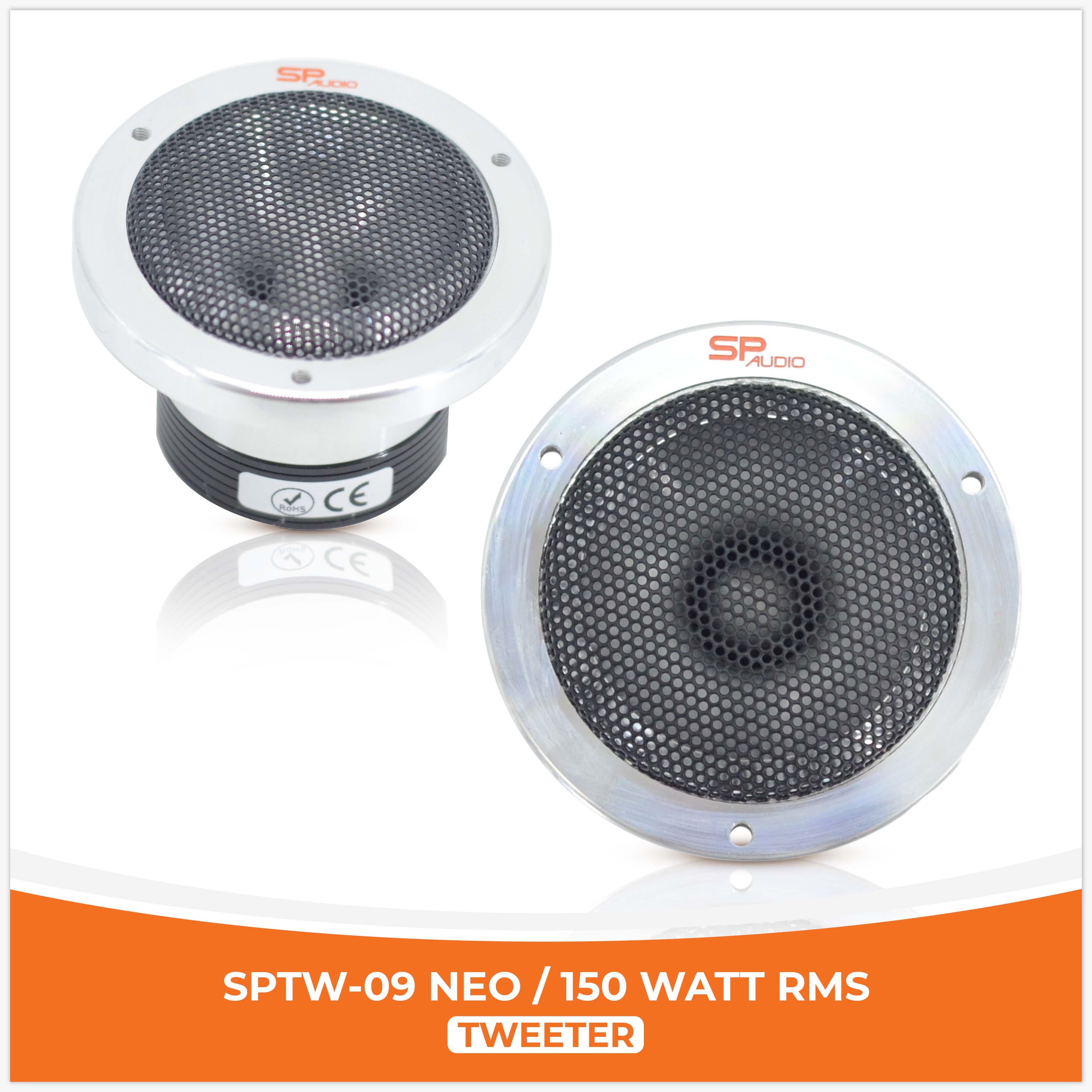 SP TW 09 NEO BULLET TWEETER NÉO AIMANT 150W RMS (PRIX ​​UNIQUE)