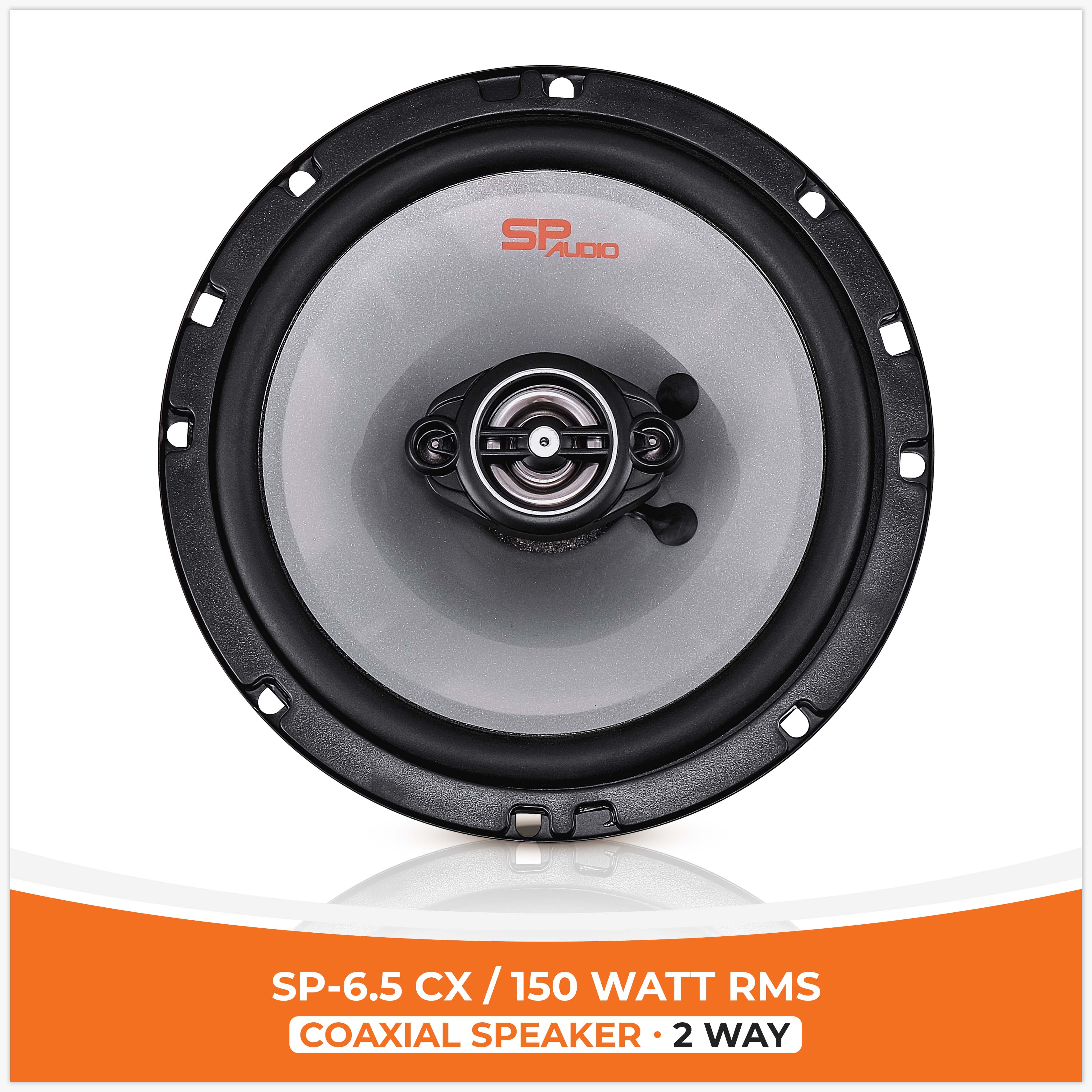 SP 6.5CX HAUT-PARLEUR COAXIALES 6.5"/16.5CM 150W RMS (PRIX DE LA PAIRE)