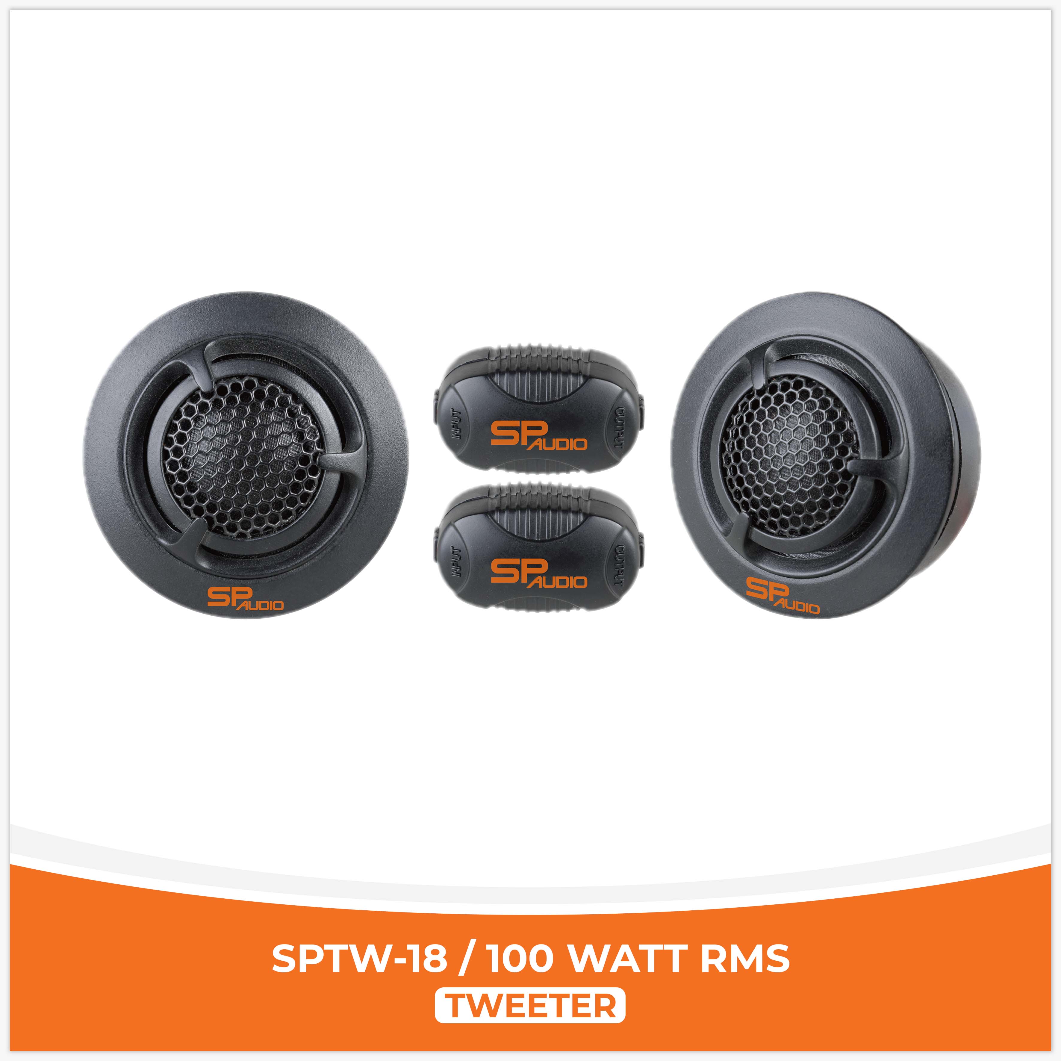 SP TW 18 SET NORMAL TWEETER 100W RMS (PRECIO POR PAR)