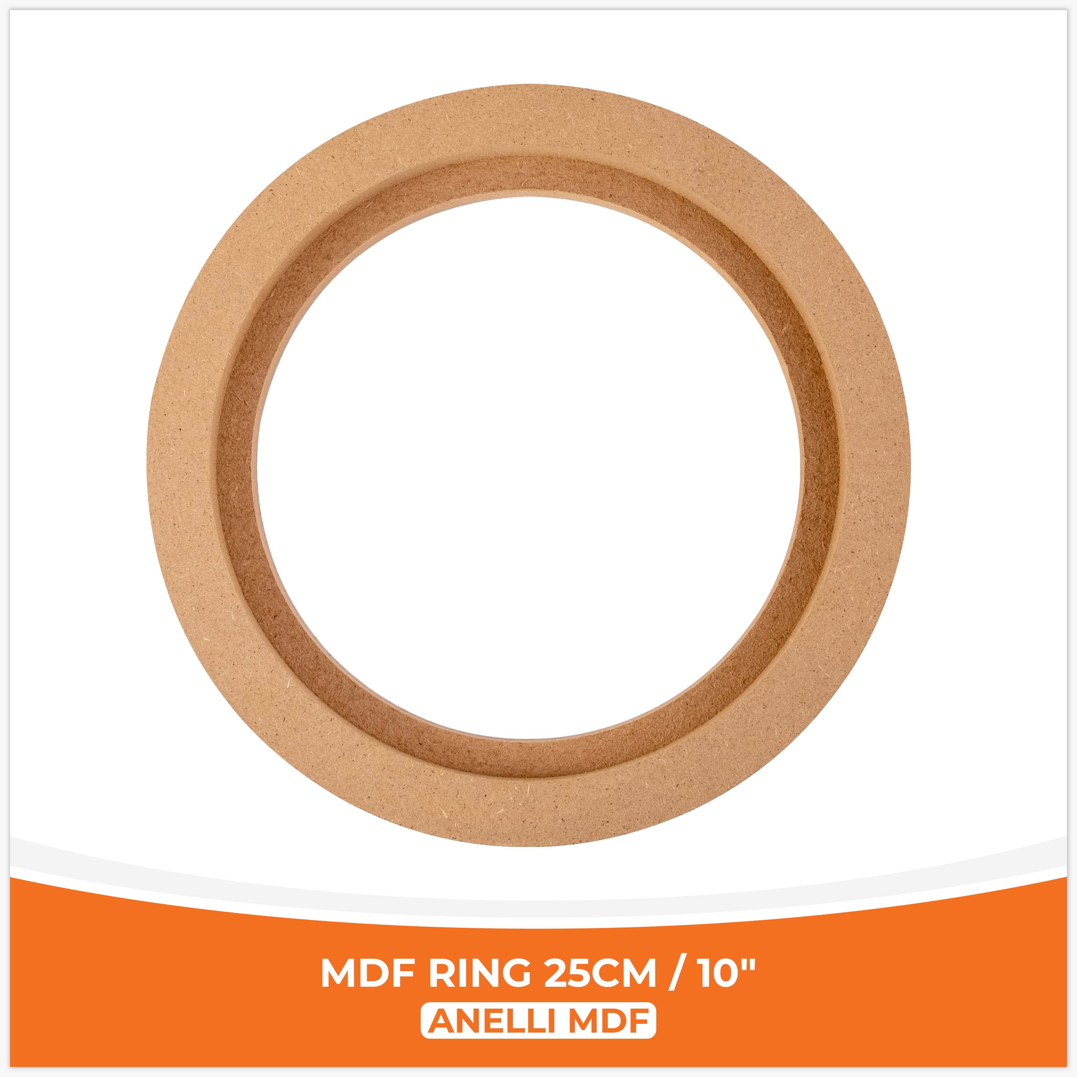 25CM/10" MDF (PAIR)