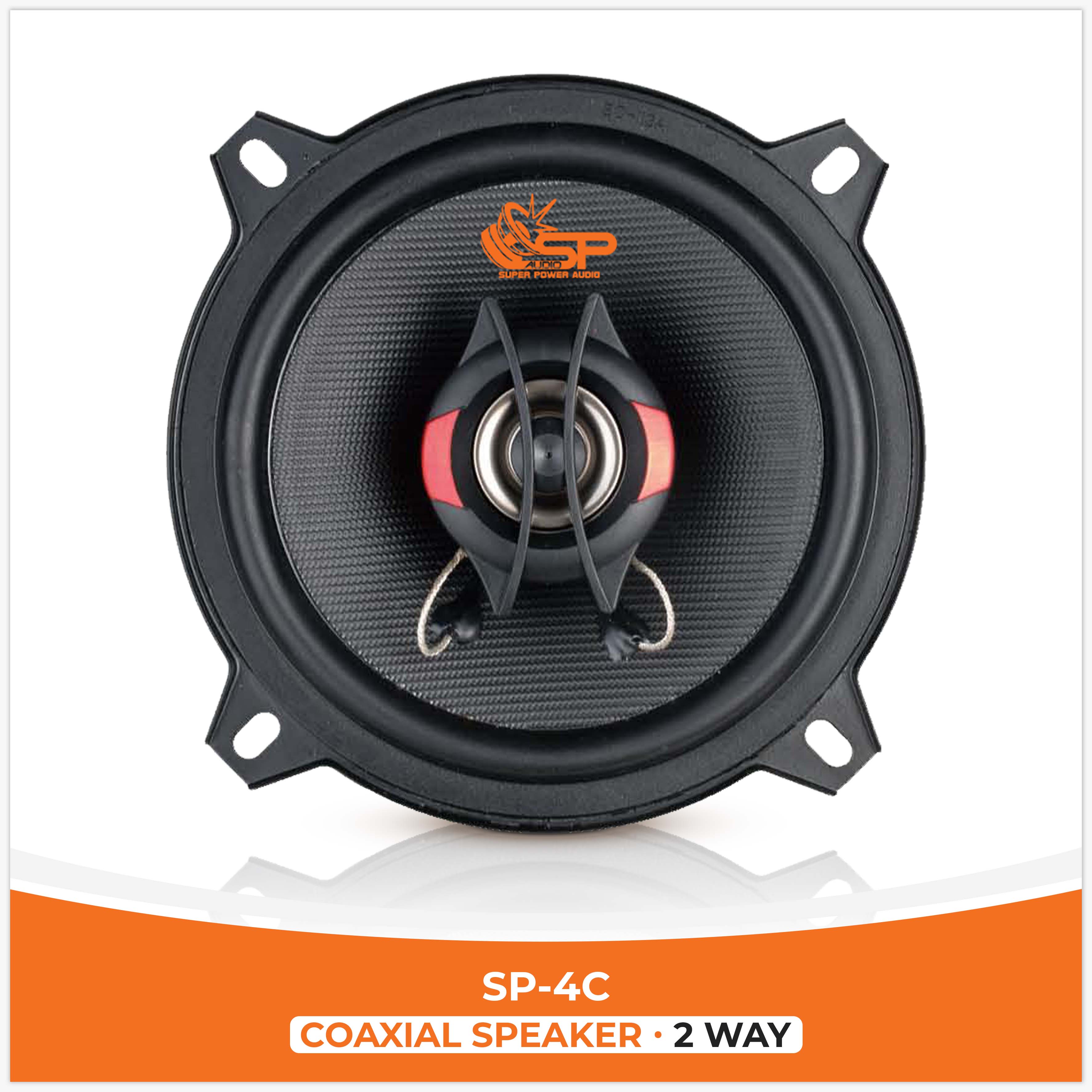 SP 4C HAUT-PARLEUR COAXIALES 4"/10CM  (PRIX DE LA PAIRE)