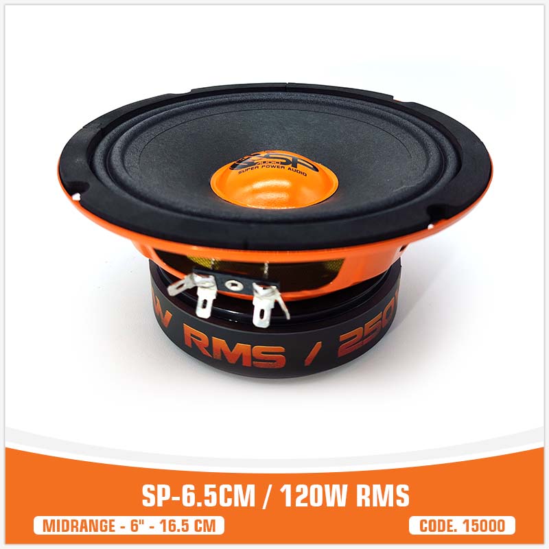 SP 6.5CM MIDRANGE BEST SELLER 6,5"/16,5CM 100W RMS (PAIR PRICE)