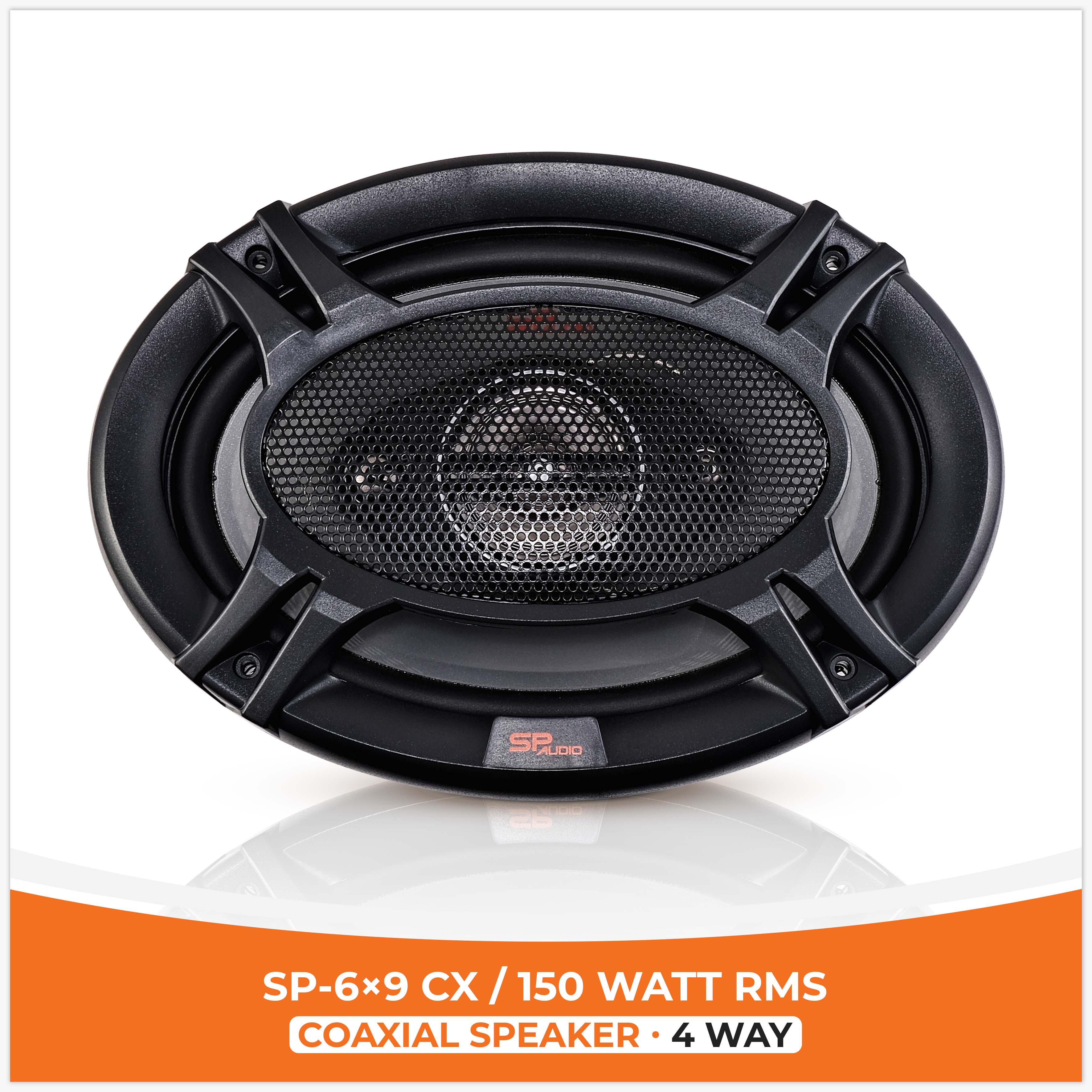 SP 6X9CX BOCINA COAXIAL 6X9” /16x22CM 150W RMS (PRECIO POR PAR)